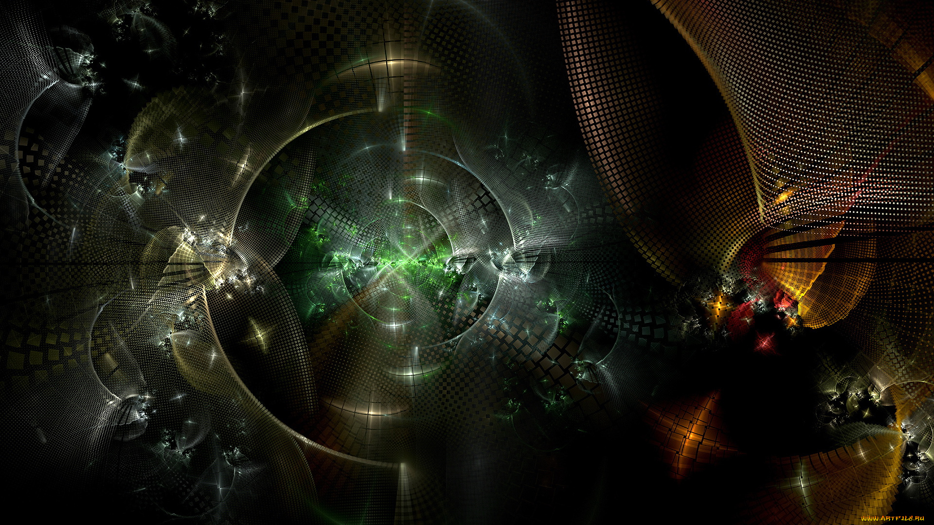 3д, графика, abstract, абстракции