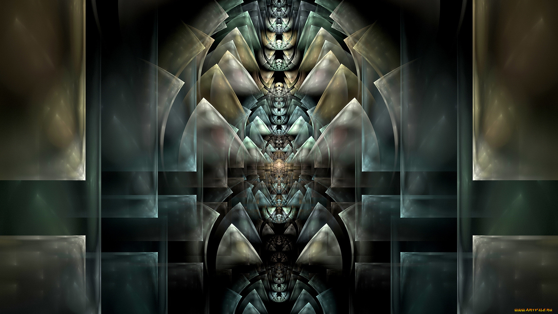 3д, графика, fractal, фракталы