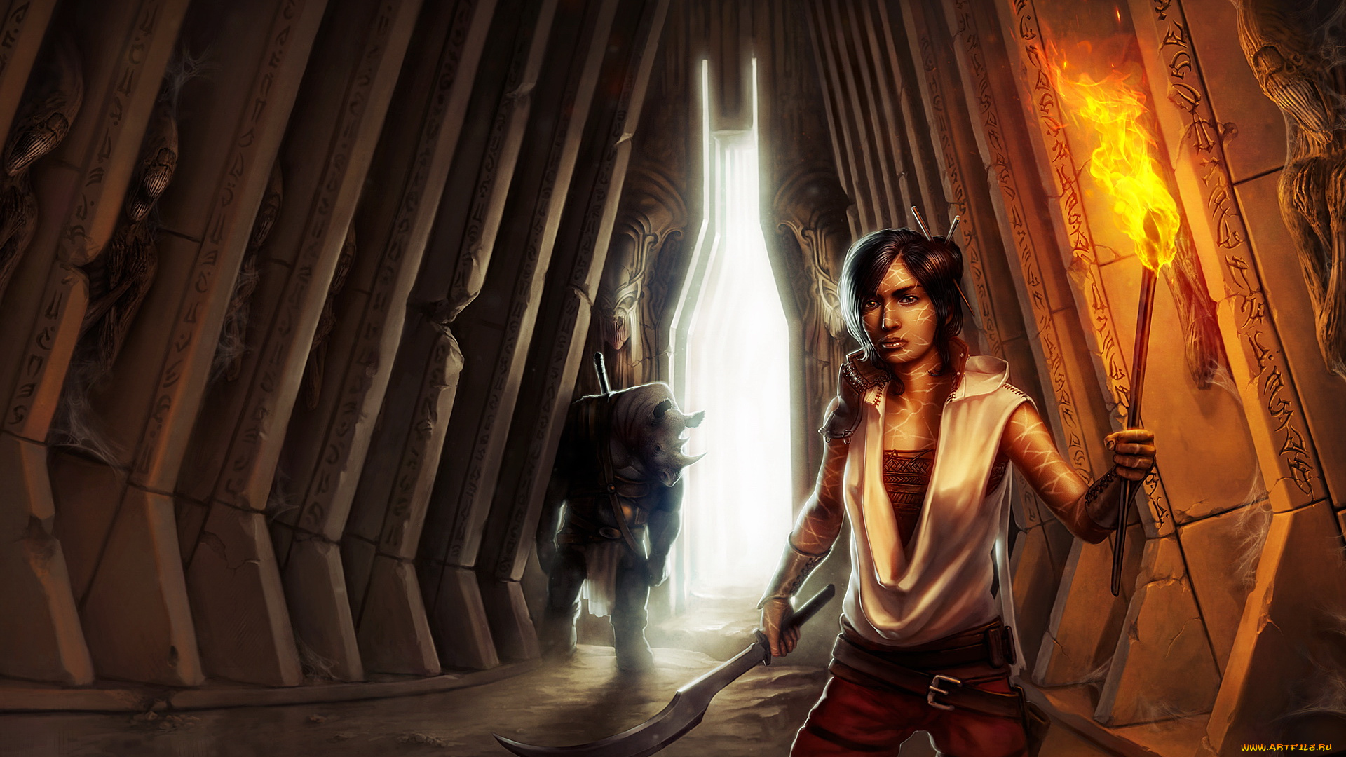 фэнтези, красавицы, чудовища