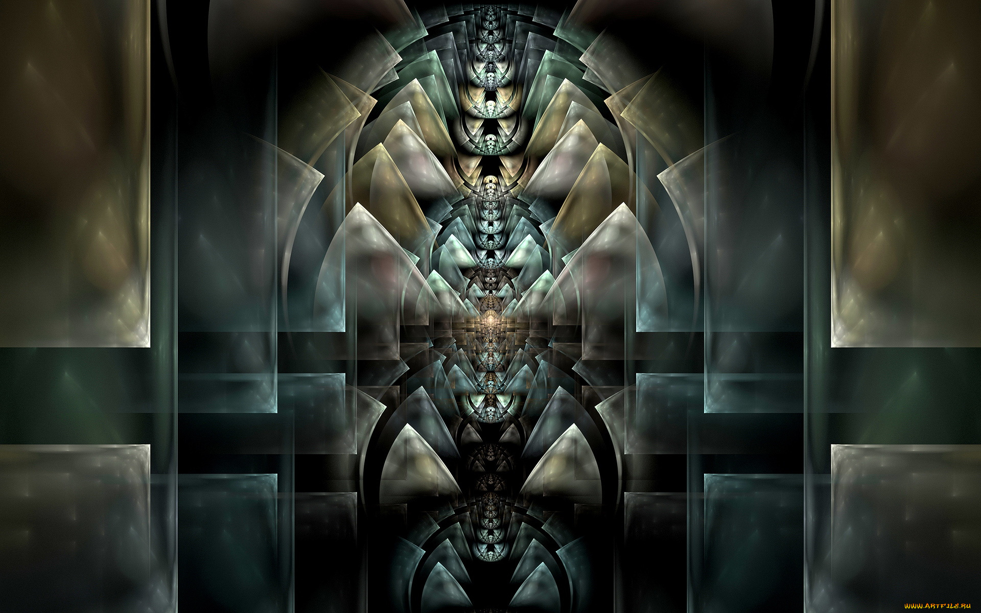 3д, графика, fractal, фракталы