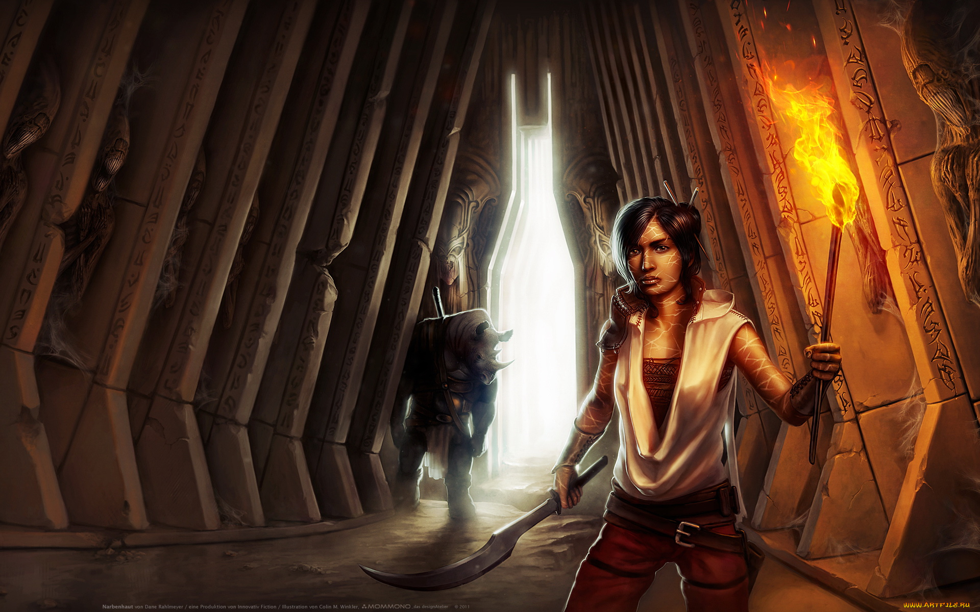 фэнтези, красавицы, чудовища