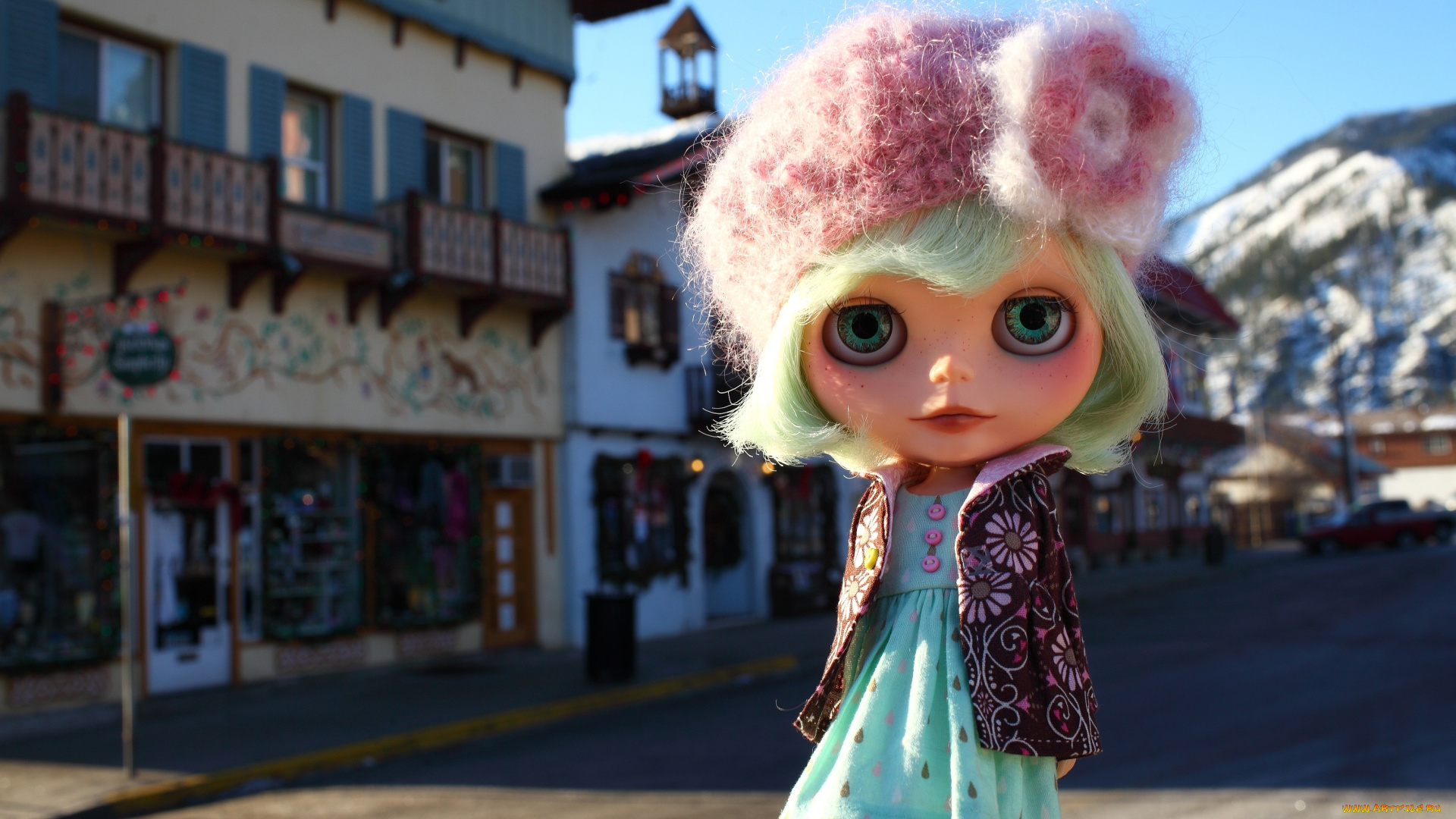 разное, игрушки, шапочка, кукла