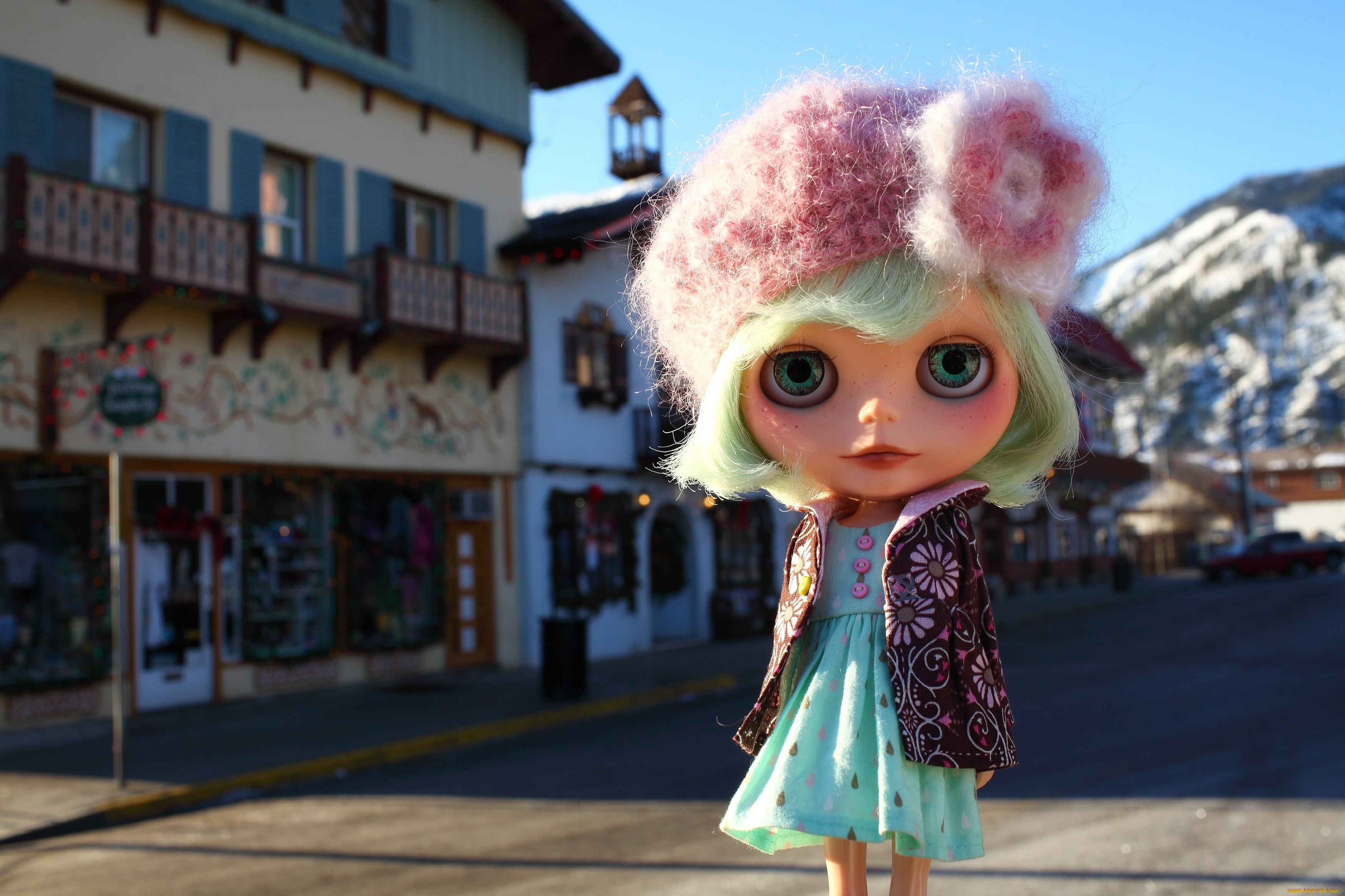 разное, игрушки, шапочка, кукла