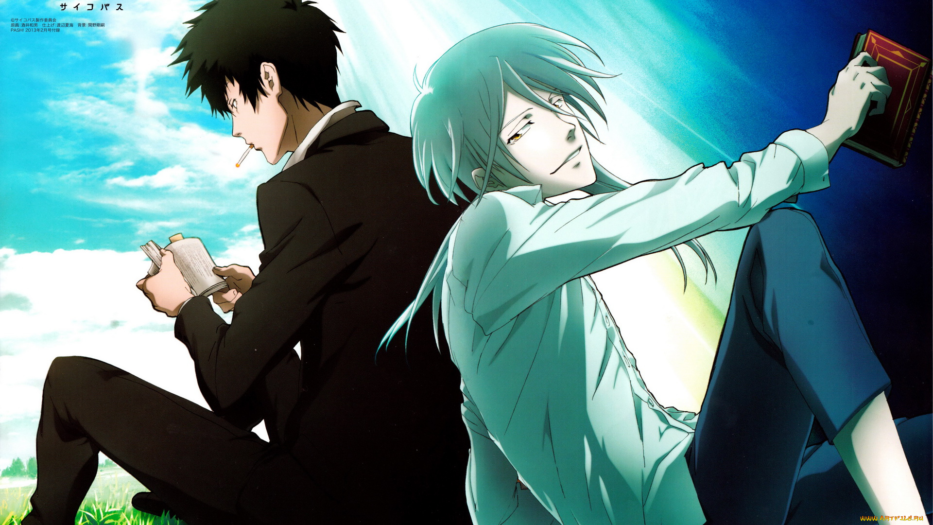 аниме, psycho, pass, psycho-pass