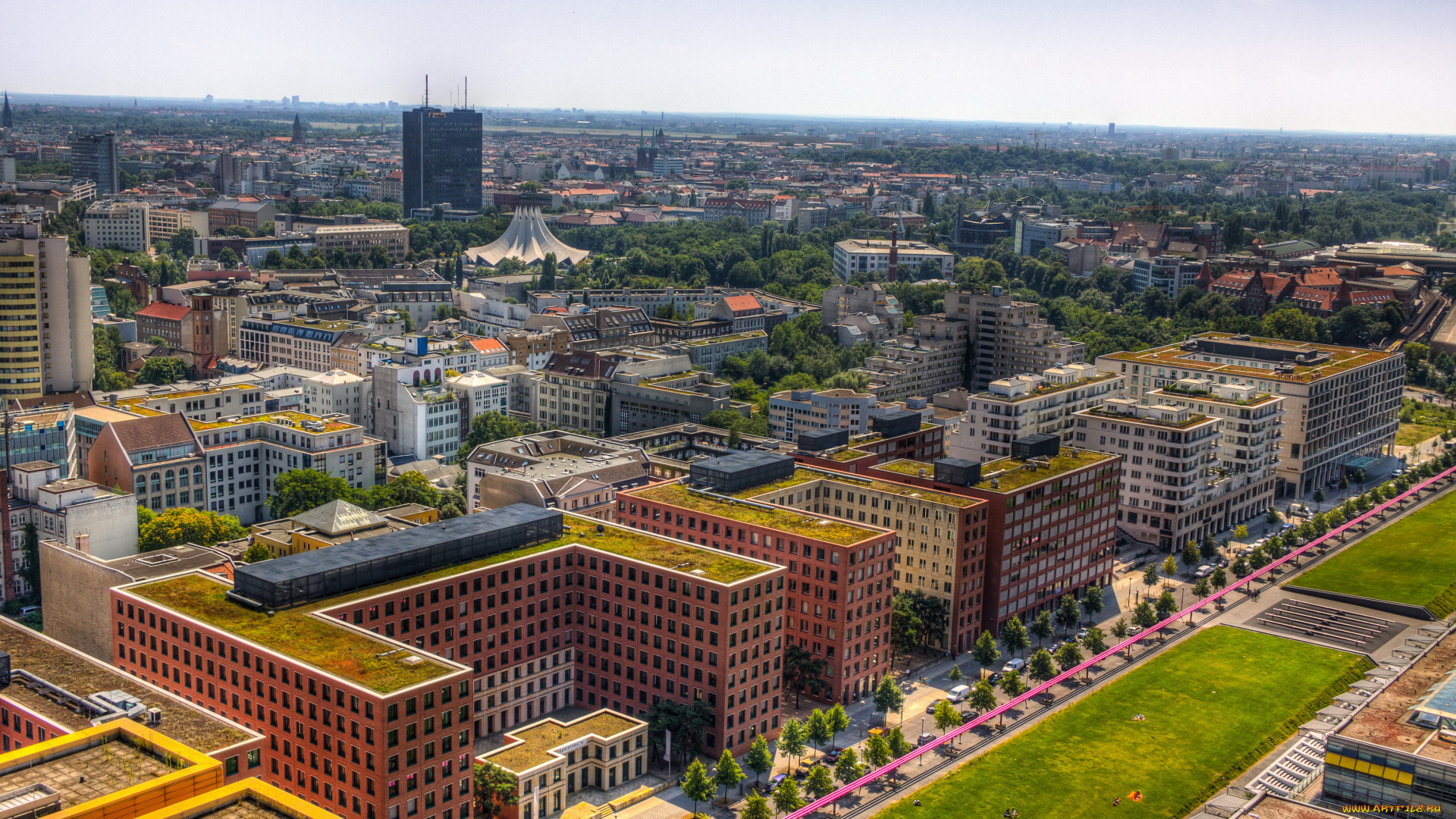 города, берлин, германия