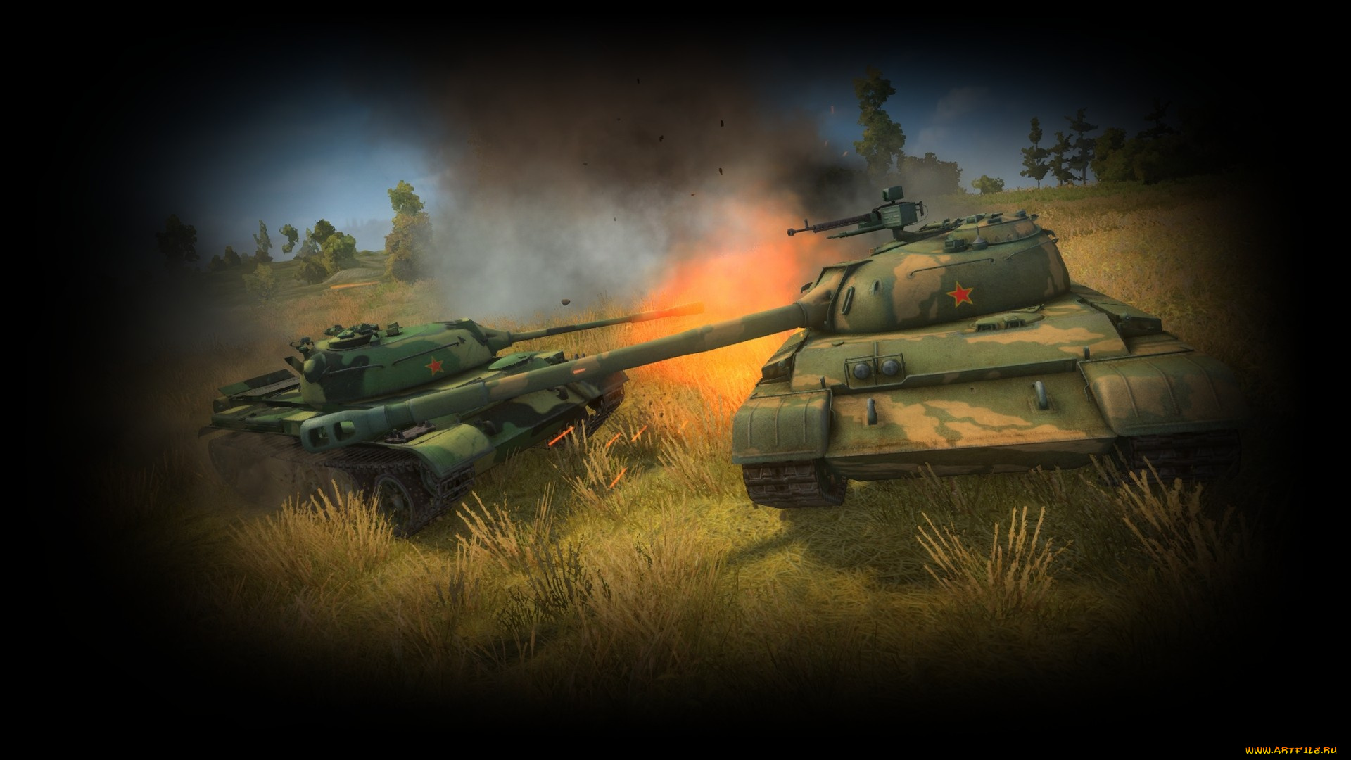 world, of, tanks, видео, игры, мир, танков, взрывы, танки, поле, бой