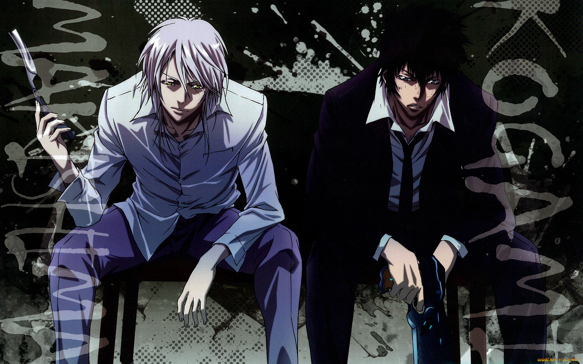 аниме, psycho, pass, psycho-pass
