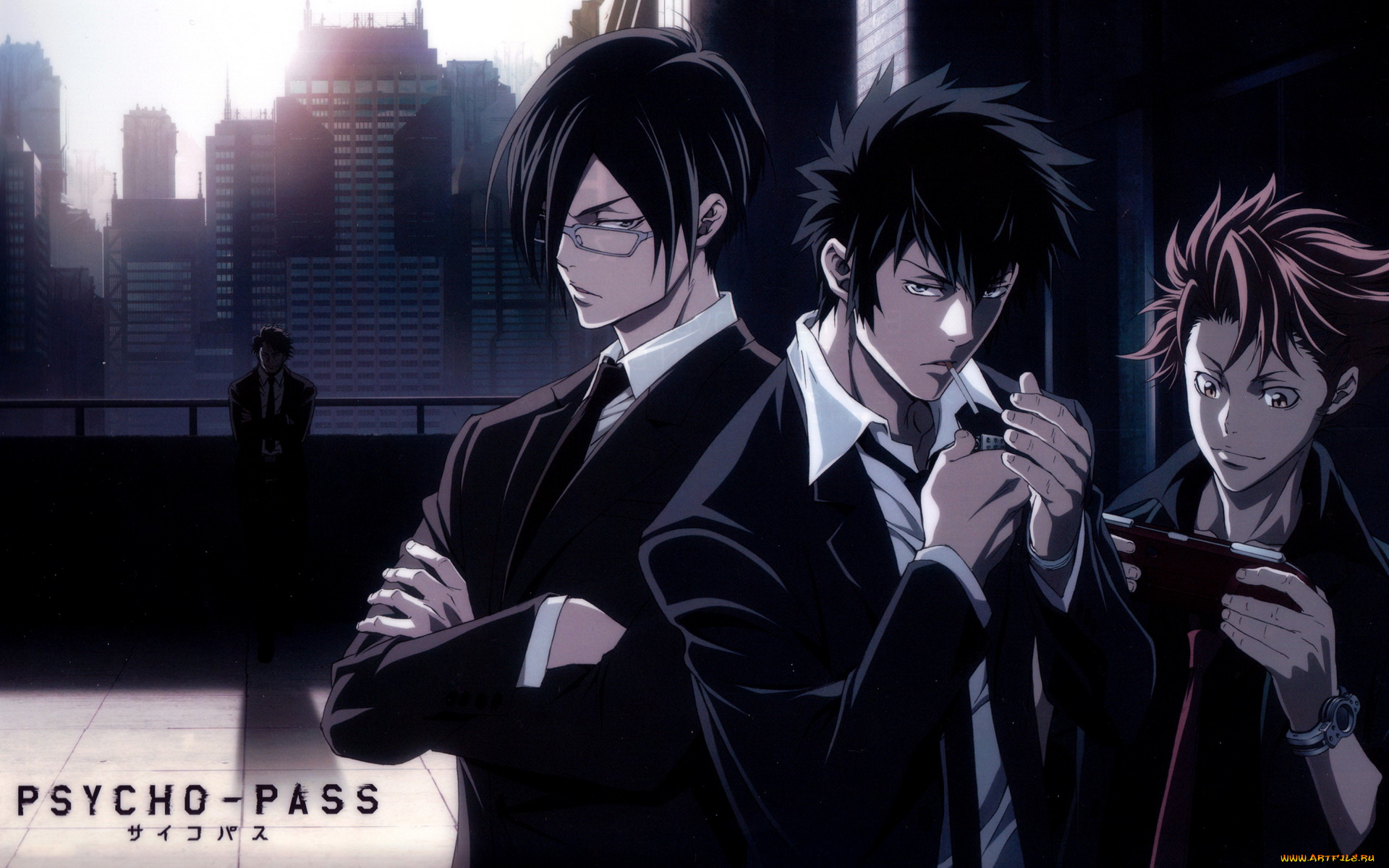 аниме, psycho, pass, psycho-pass