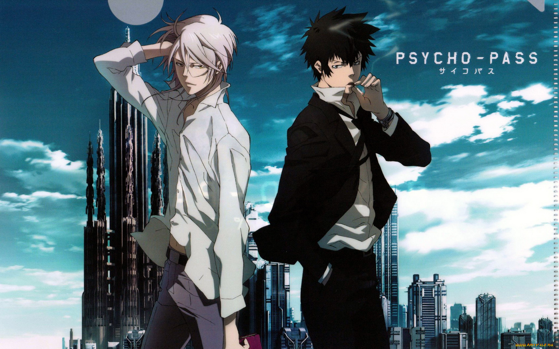 аниме, psycho, pass, psycho-pass