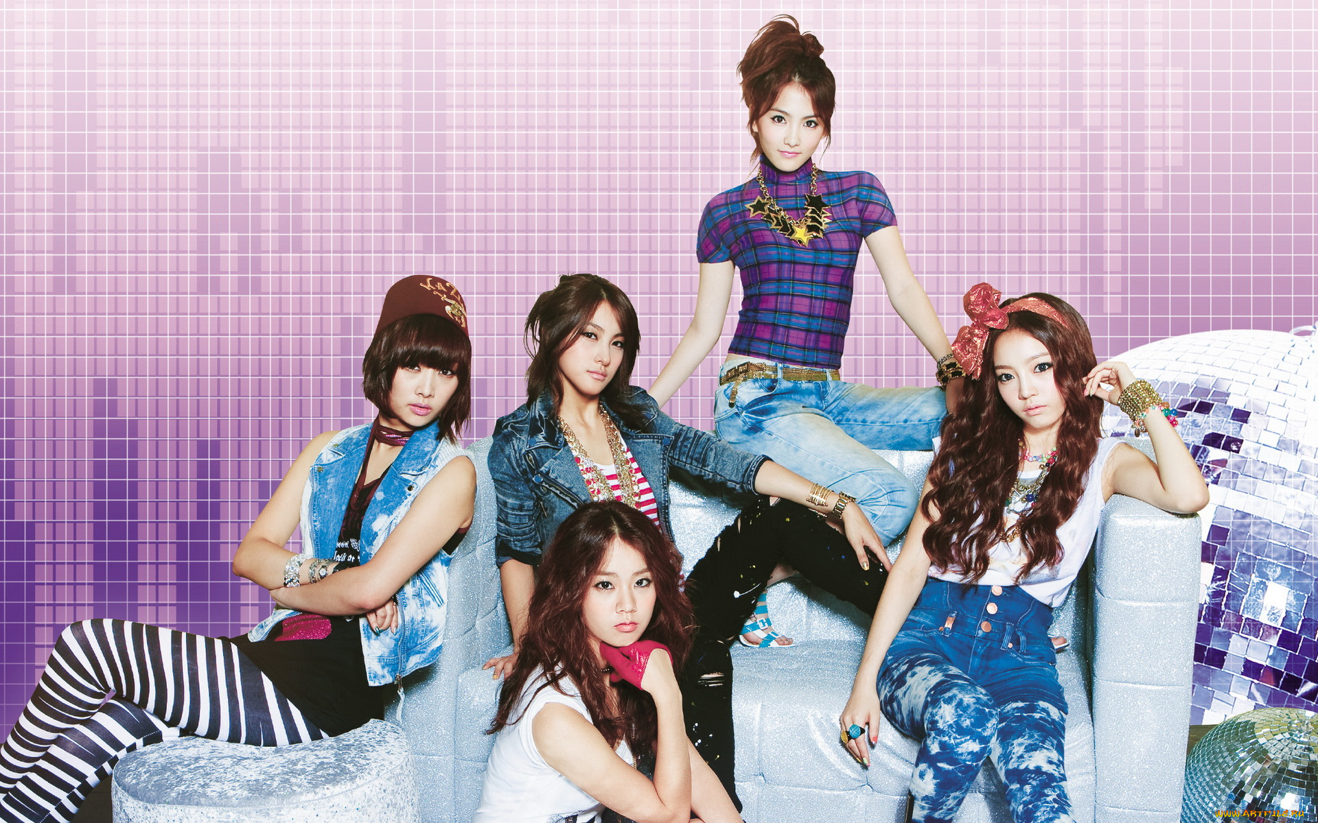 музыка, kara, южная, корея, kpop, девушки, азиатки