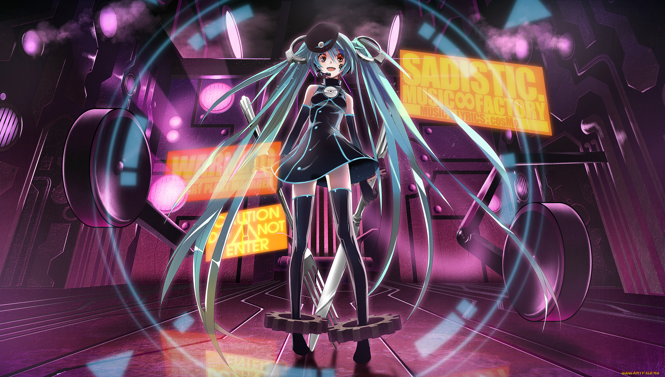vocaloid, аниме, hatsune, miku