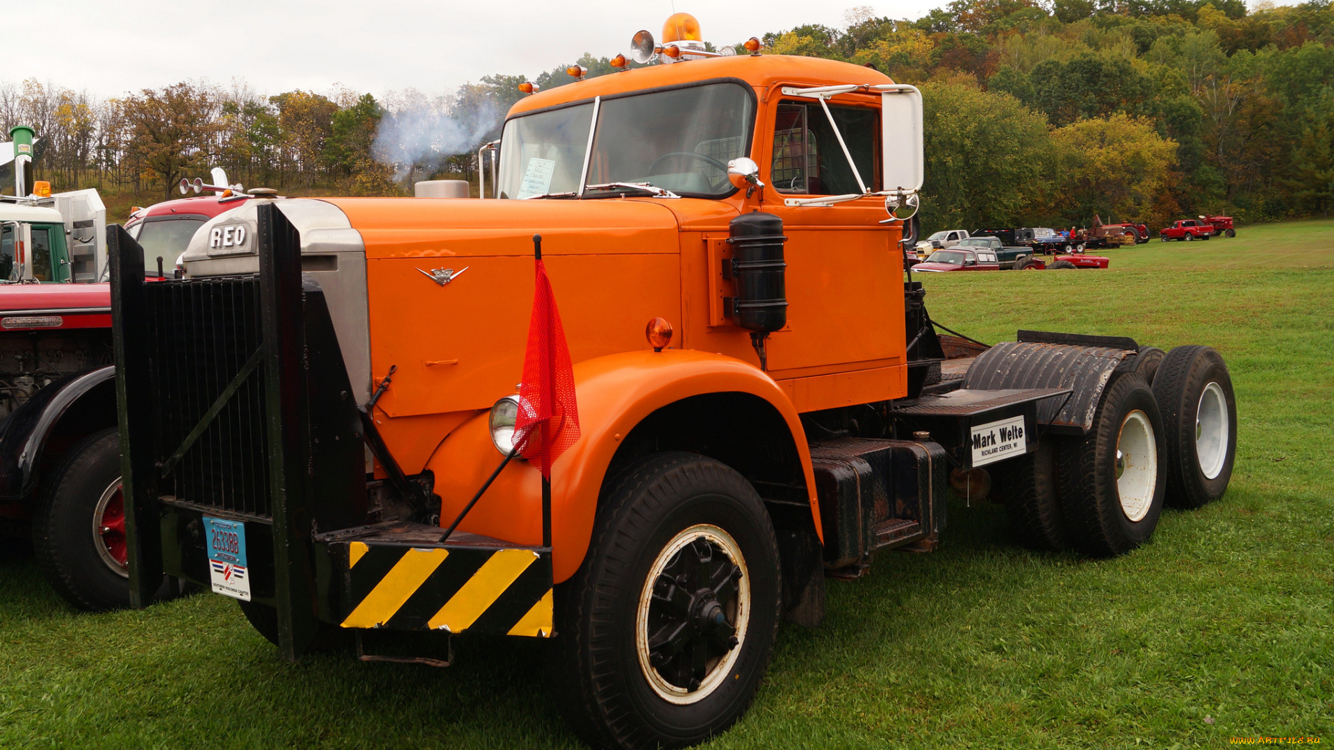 1967, reo, truck, model, f830, db, автомобили, грузовики, тяжелый, грузовик, седельный, тягач