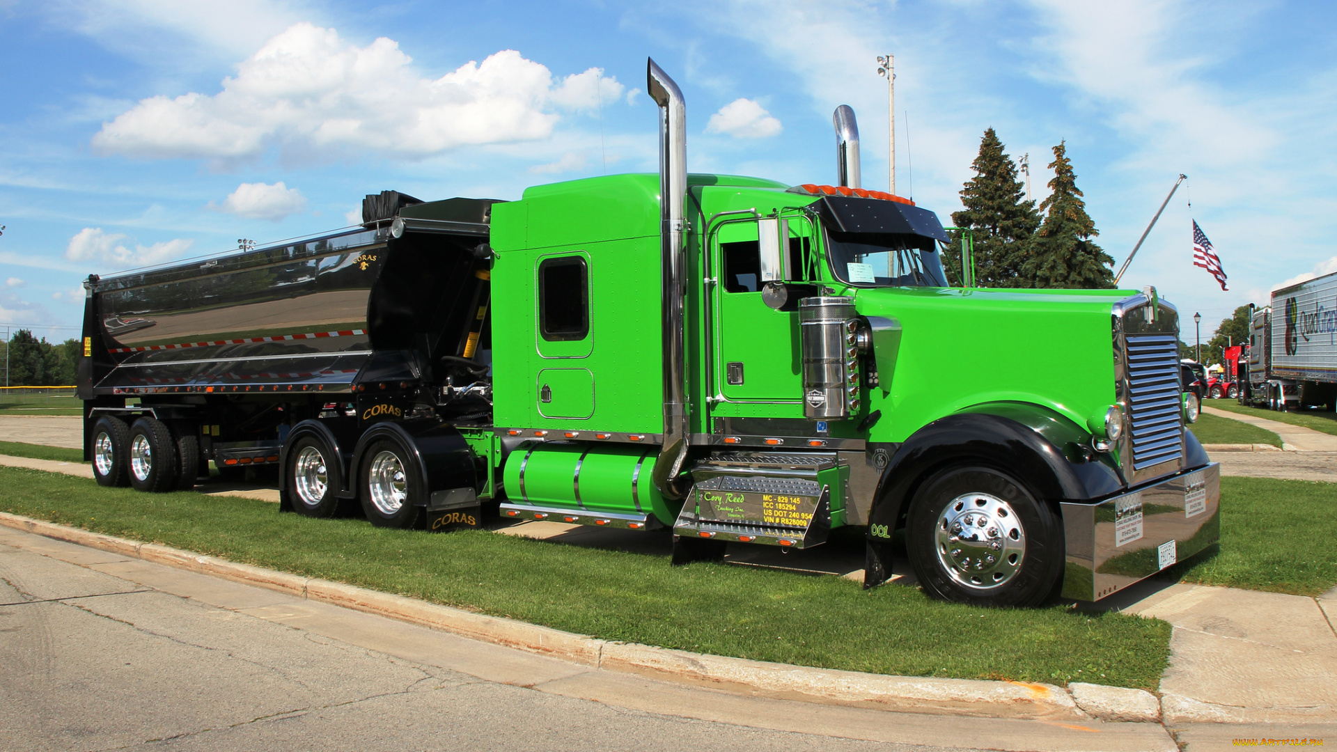 1999, kenworth, truck, автомобили, kenworth, , выставка, улица, truck, сша, kenworth, автобусы, company