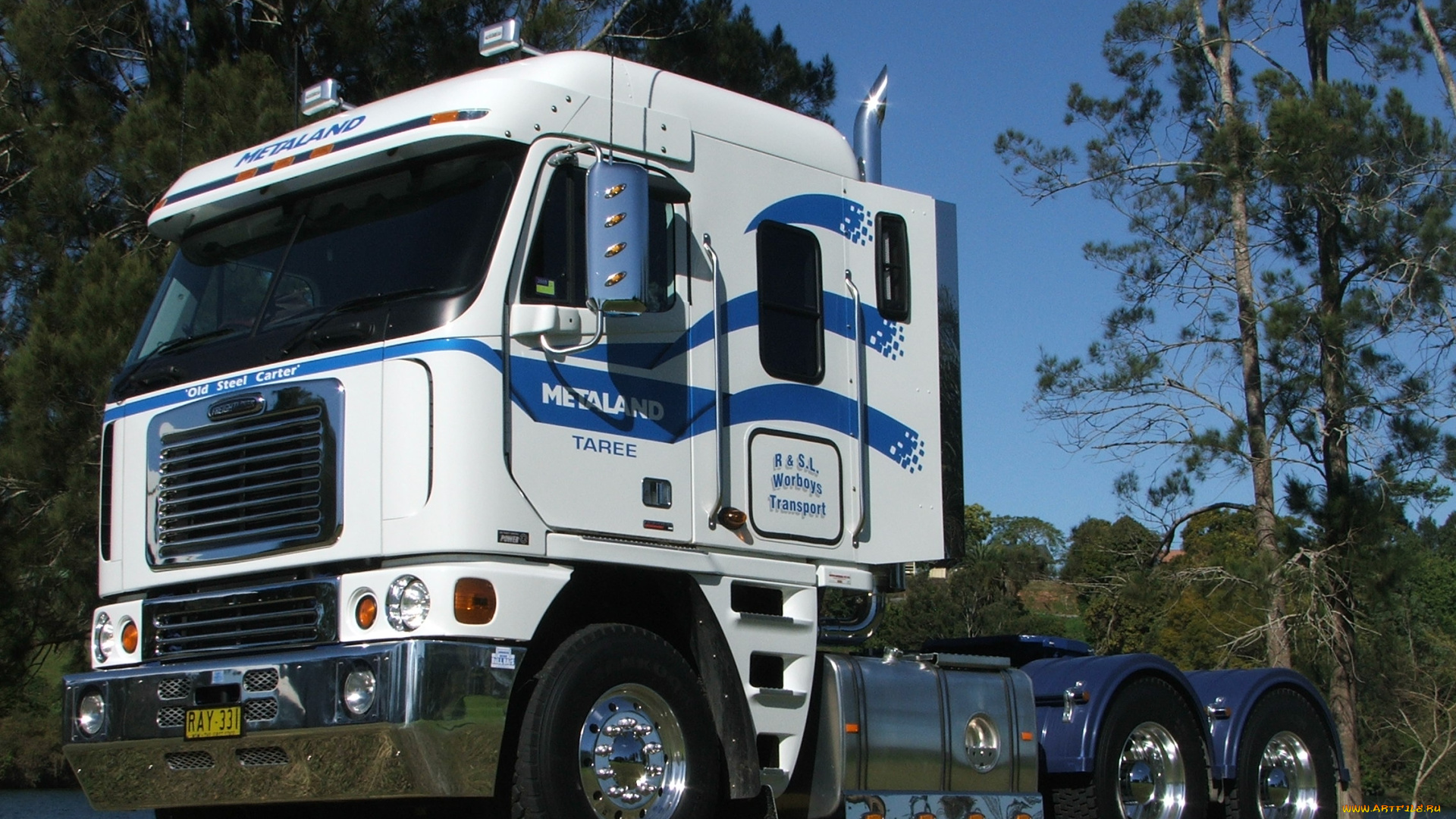 argosy, автомобили, freightliner, тягач, седельный, тяжёлый, грузовик