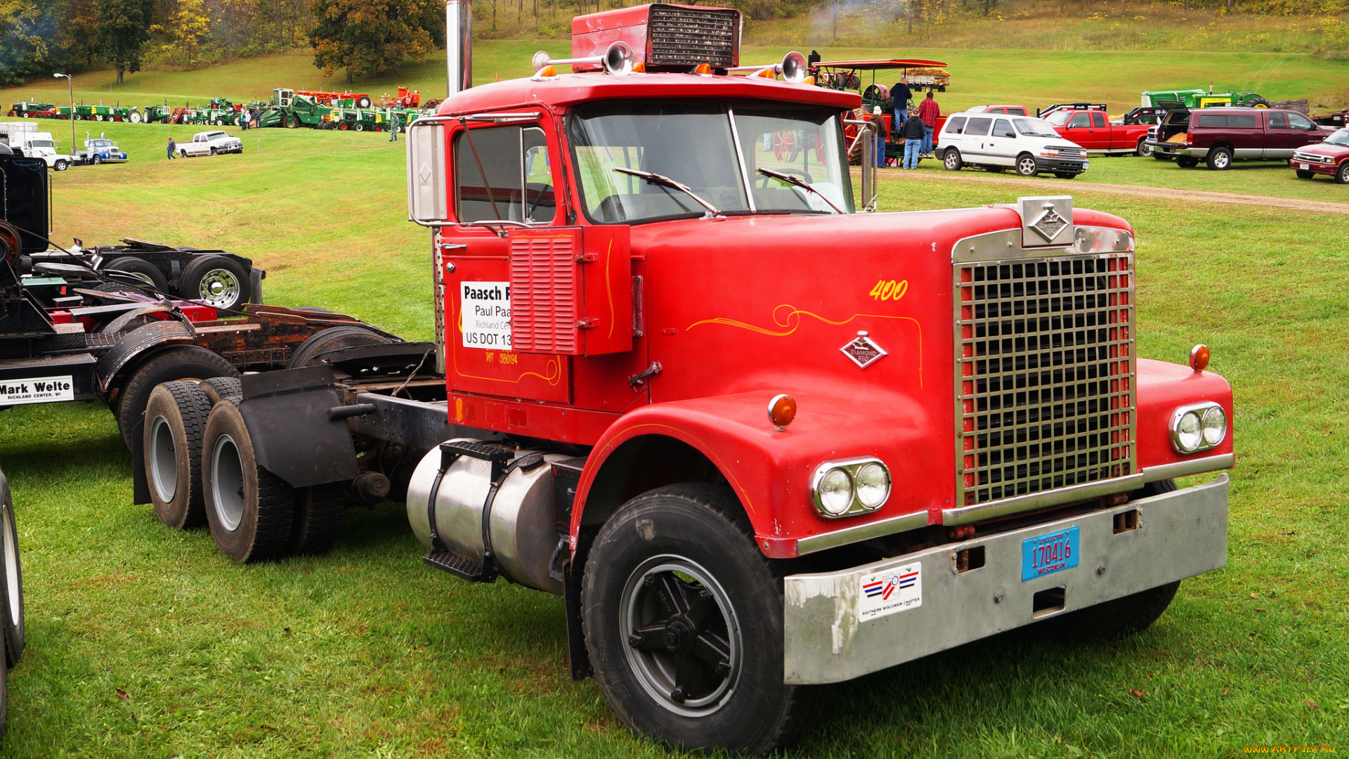 diamond, reo, truck, автомобили, грузовики, грузовик, тяжёлый, тягач, седельный