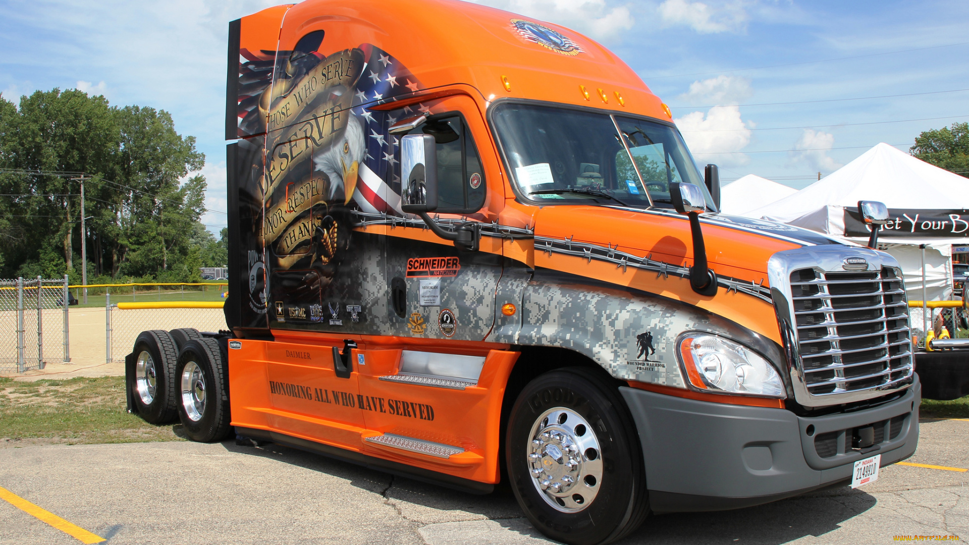 freightliner, truck, автомобили, freightliner, тяжёлый, грузовик, седельный, тягач