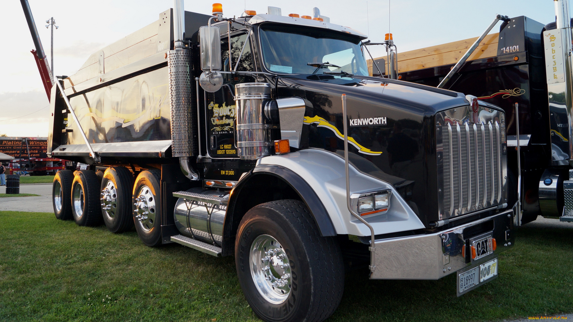 kenworth, dump, truck, автомобили, kenworth, , выставка, улица, truck, сша, автобусы, kenworth, company