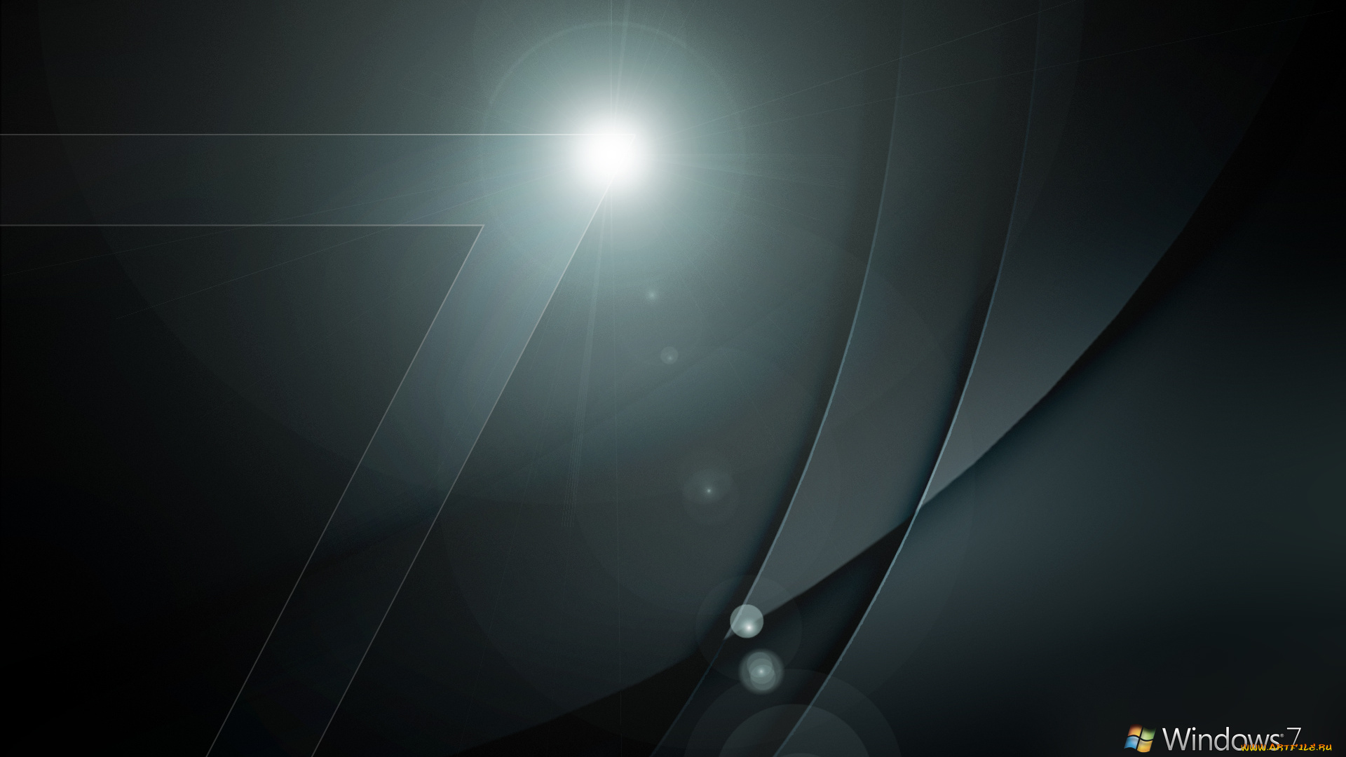 компьютеры, windows, 7, , vienna, фон, логотип