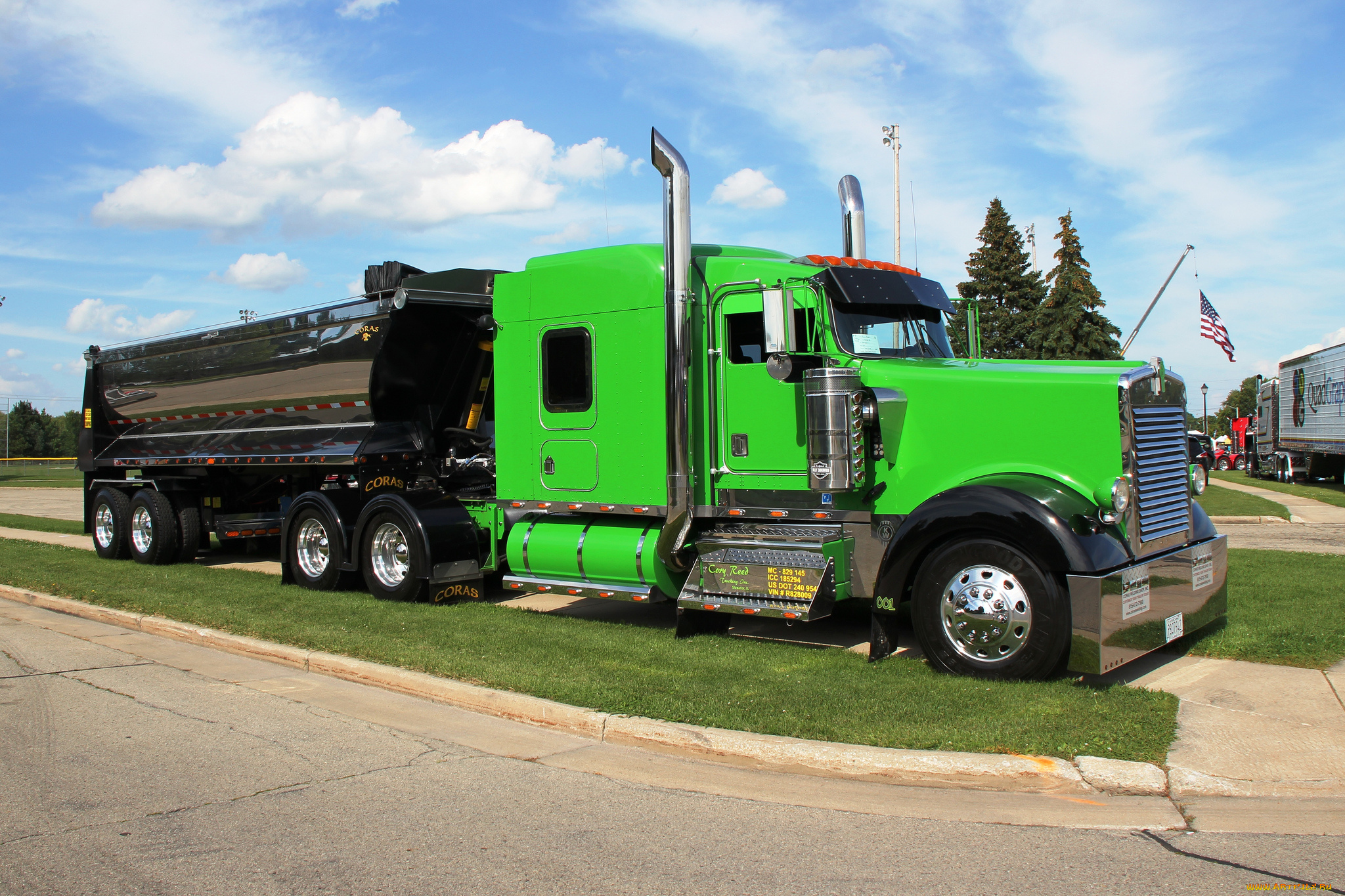 1999, kenworth, truck, автомобили, kenworth, , выставка, улица, truck, сша, kenworth, автобусы, company