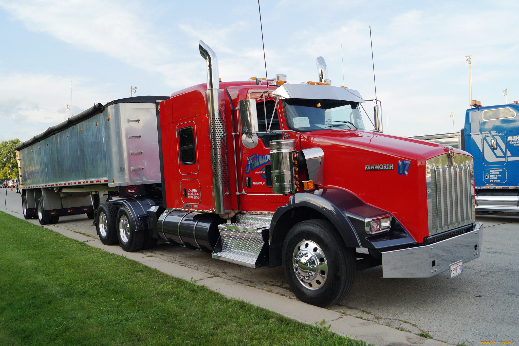 kenworth, truck, автомобили, kenworth, , выставка, улица, company, truck, автобусы, kenworth, сша