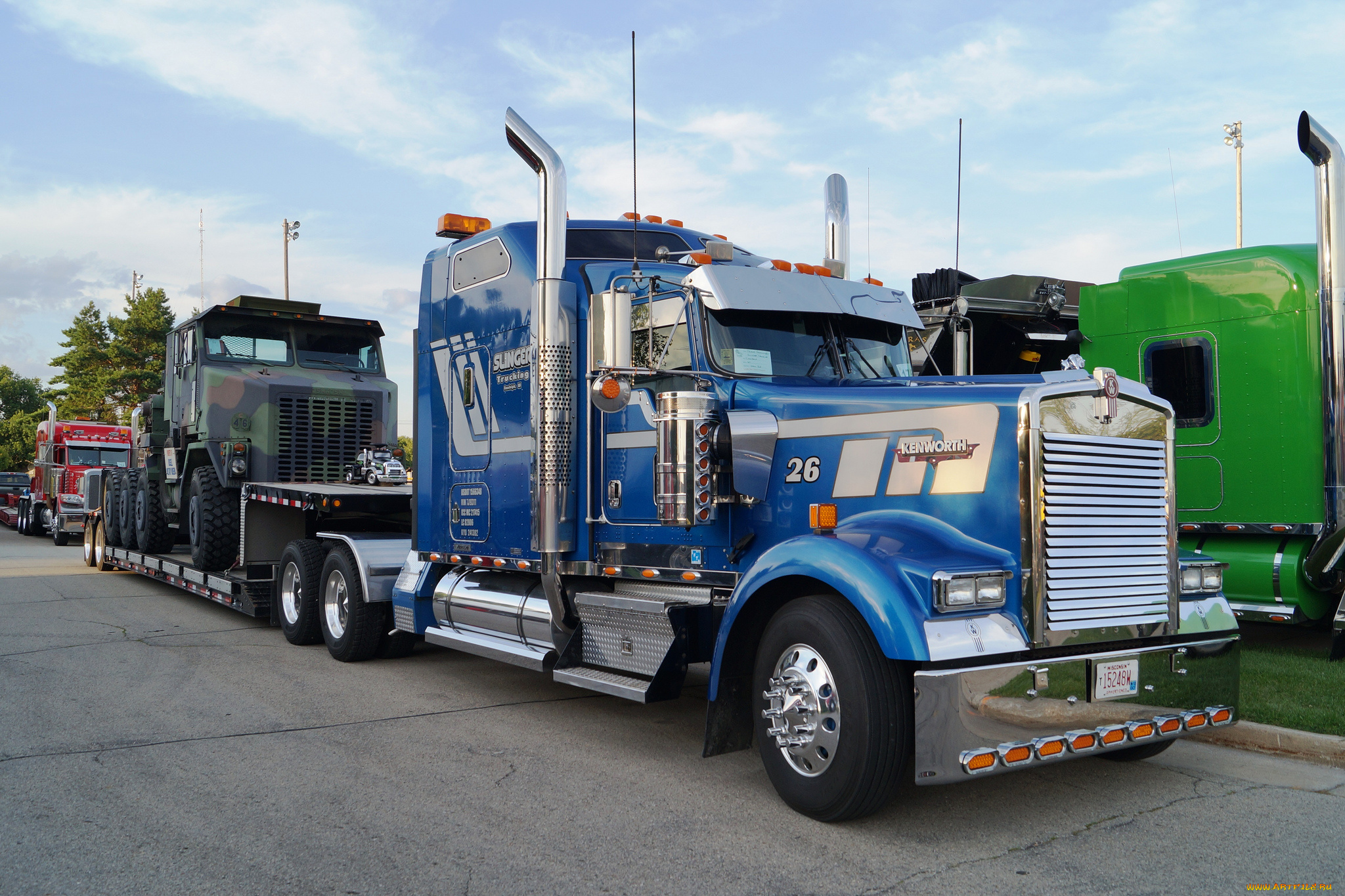 kenworth, truck, автомобили, kenworth, , выставка, улица, company, truck, сша, автобусы, kenworth