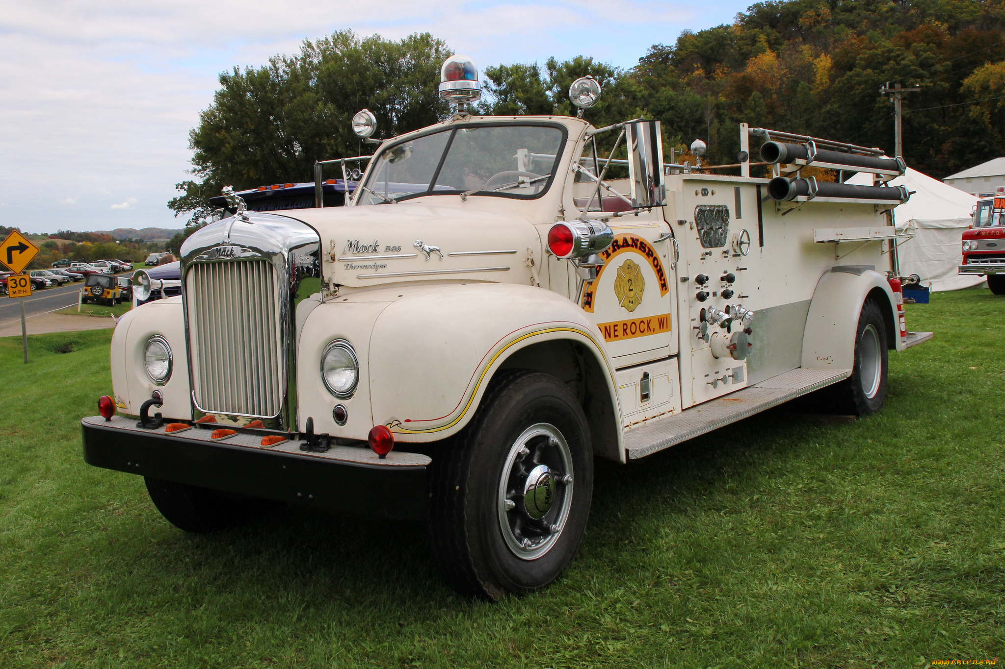 mack, fire, truck, model, b-85, автомобили, пожарные, машины, автомобиль, пожарный, спецтехника