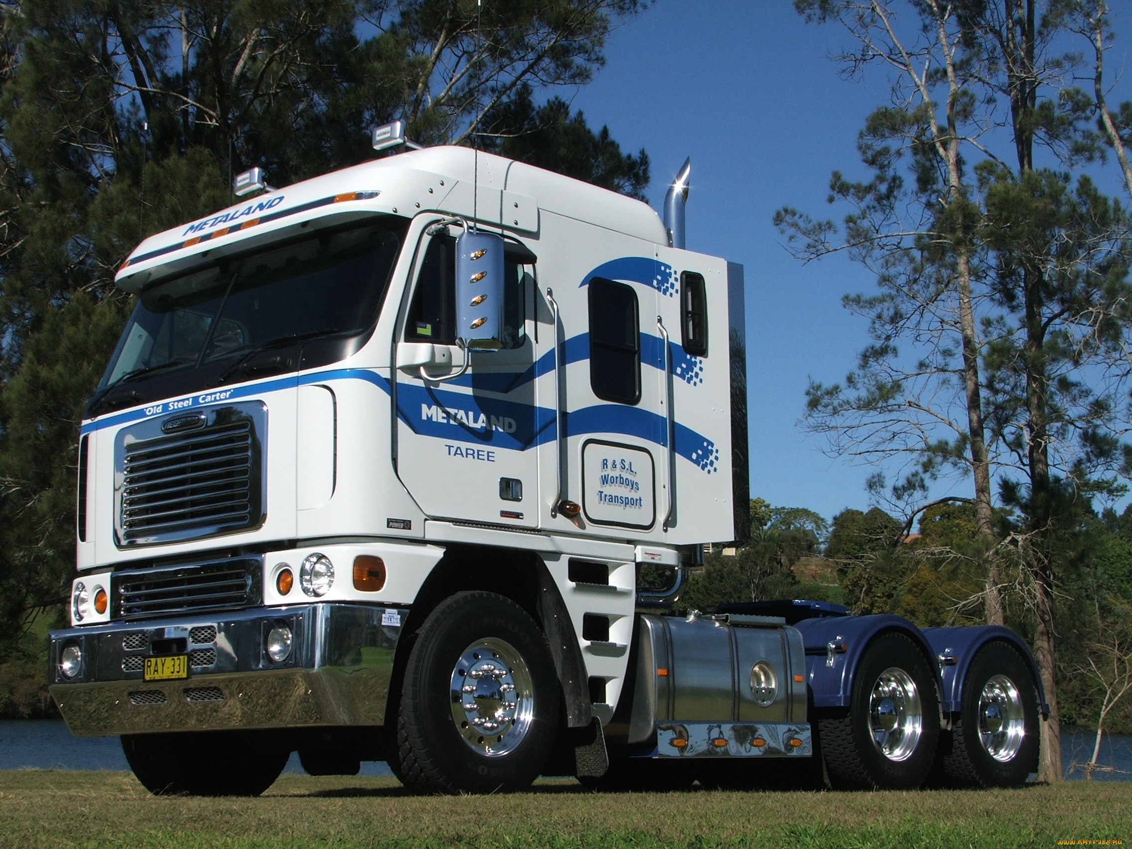 argosy, автомобили, freightliner, тягач, седельный, тяжёлый, грузовик