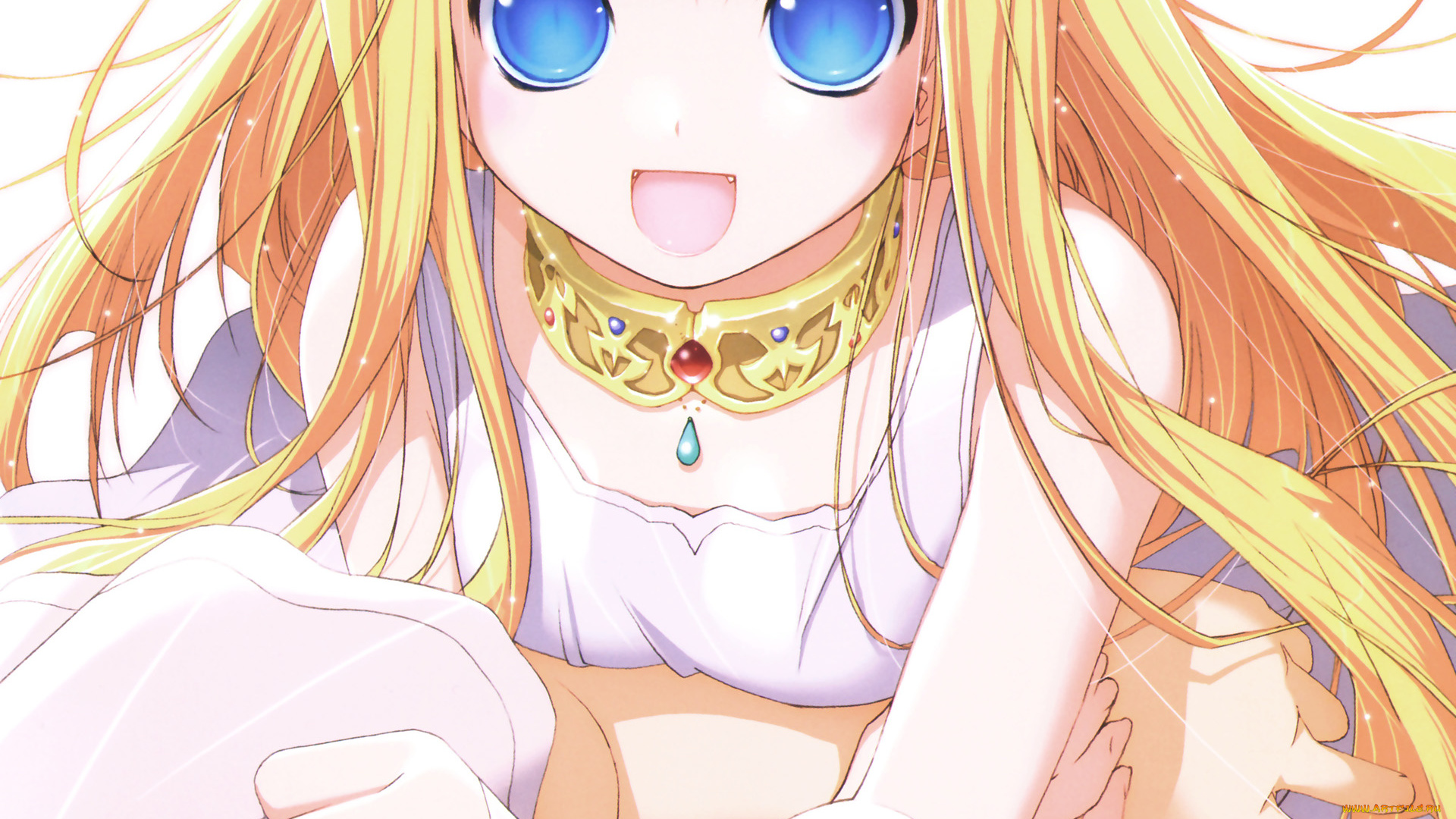 аниме, dragon, crisis, рука, девушка, бинт, украшение, ожерелье, rose