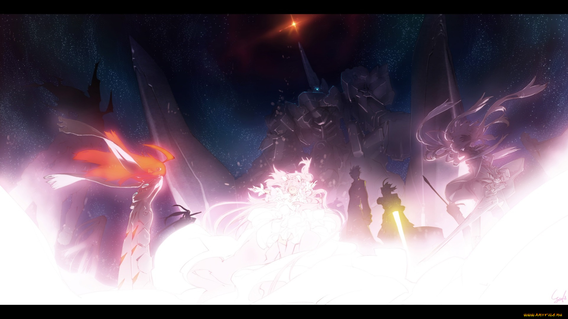 аниме, оружие, , техника, , технологии, wadatsumi, garland