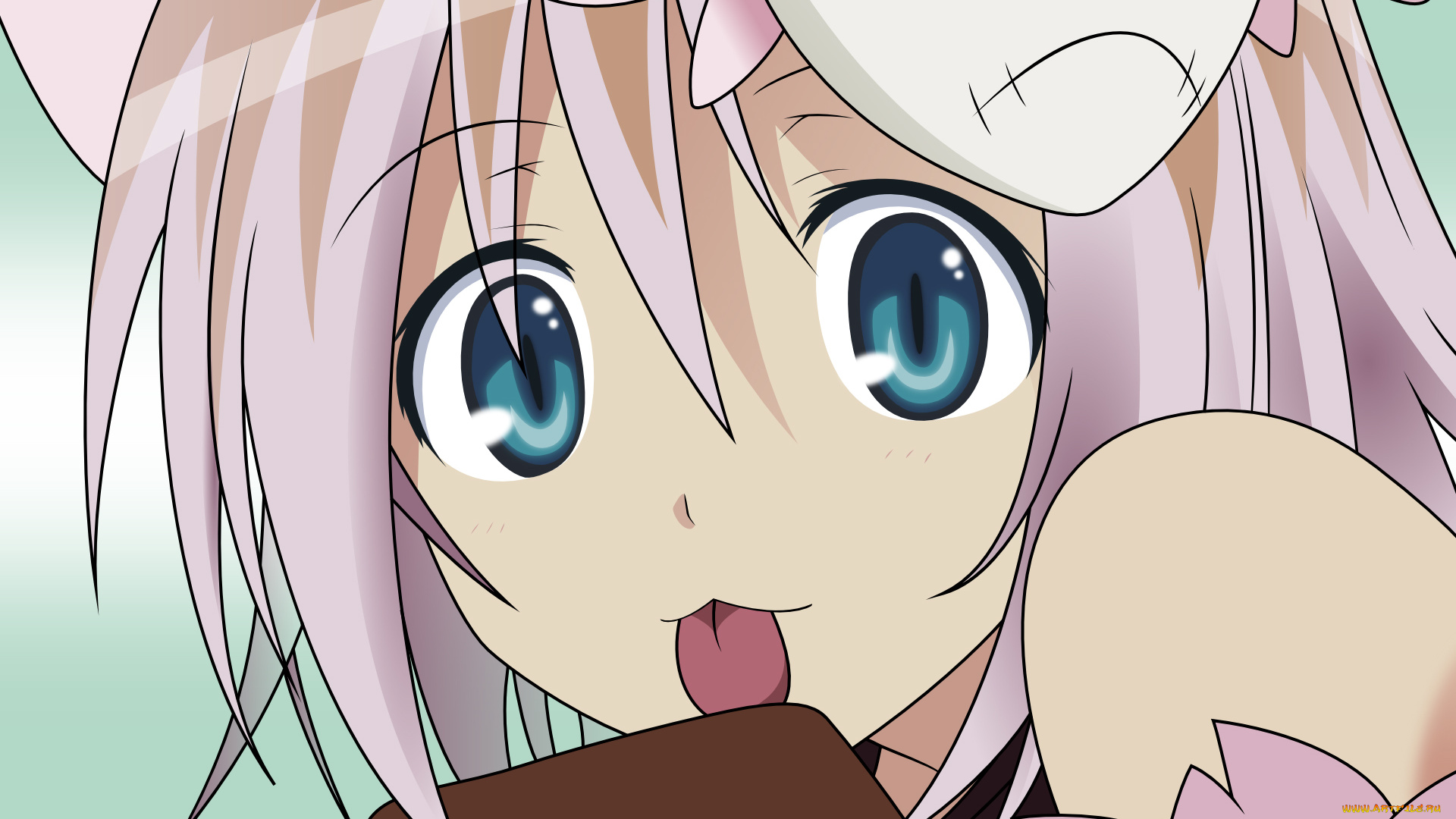 аниме, yumekui, merry, язык, ошейник, маска, девушка, spica