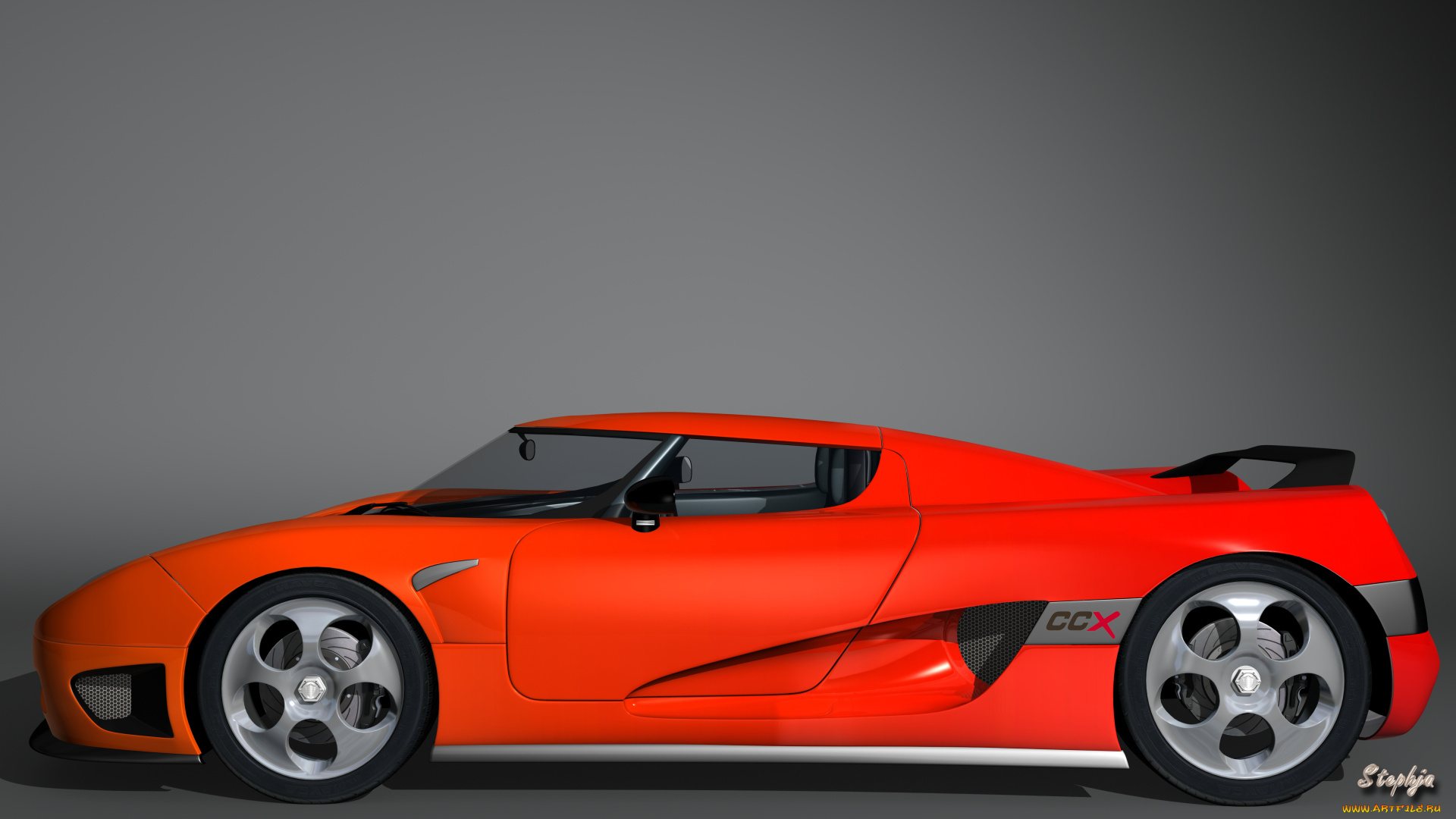 автомобили, 3д, фон, автомобиль