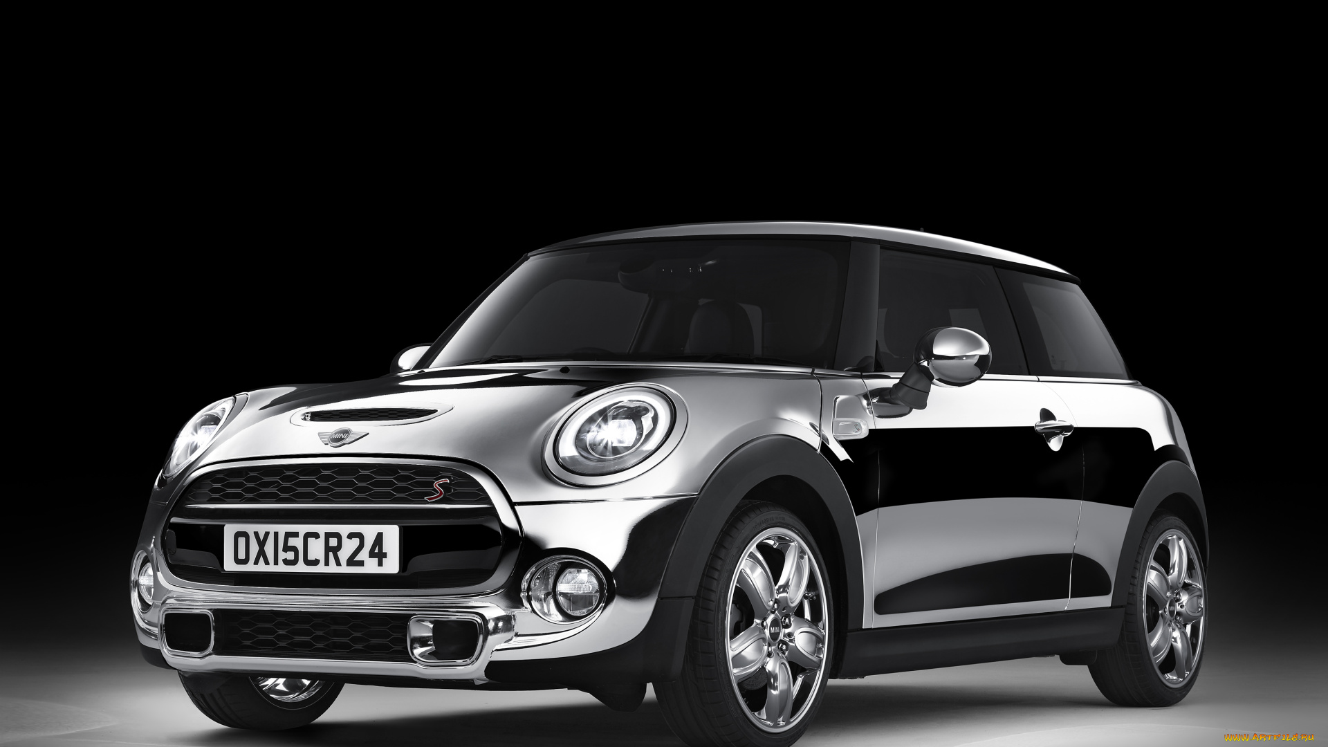 автомобили, mini, concept, deluxe, line, exterior, s, chrome, cooper, темный, 2015г, f56