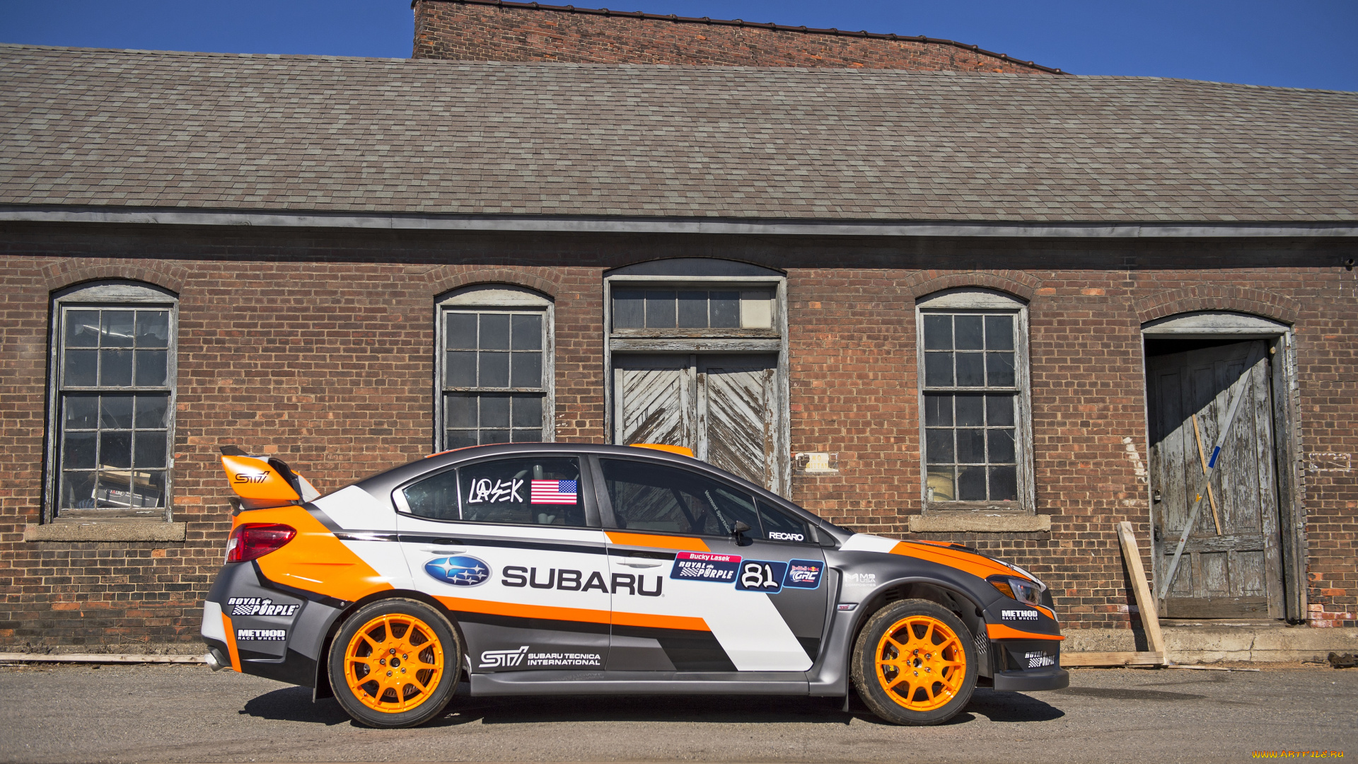 автомобили, subaru, 2015г, rallycross, sti, wrx