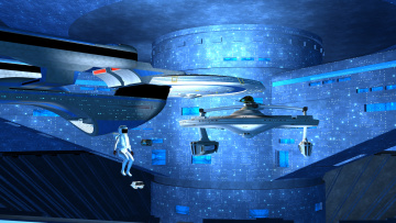 Картинка космос арт космический корабль вселенная полет