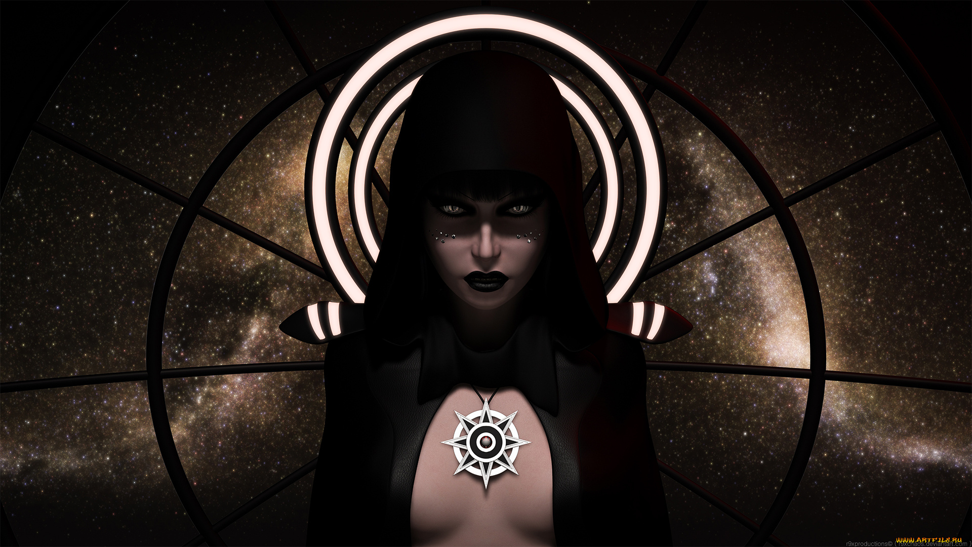 3д, графика, эльфы, , elves, эльфийка, взгляд, фон