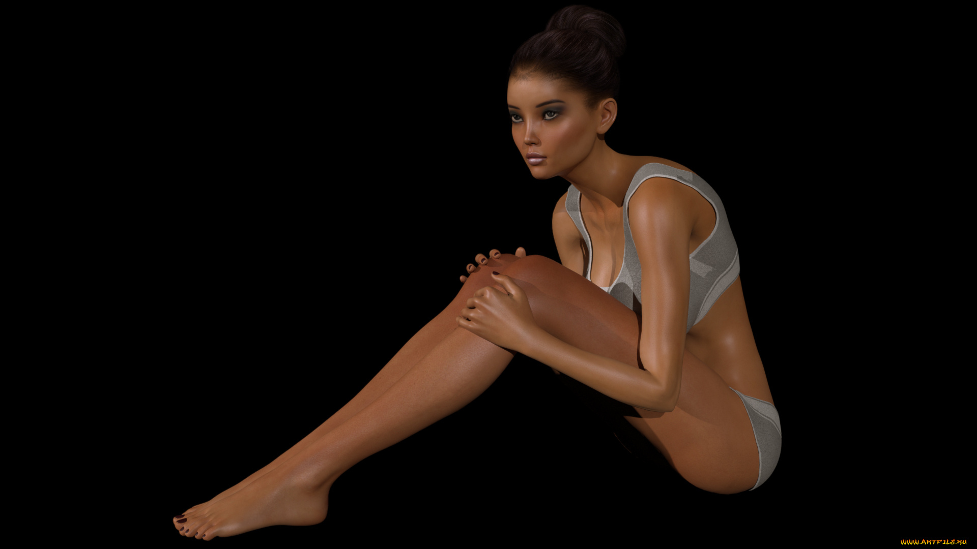 3д, графика, люди, , people, фон, взгляд, девушка