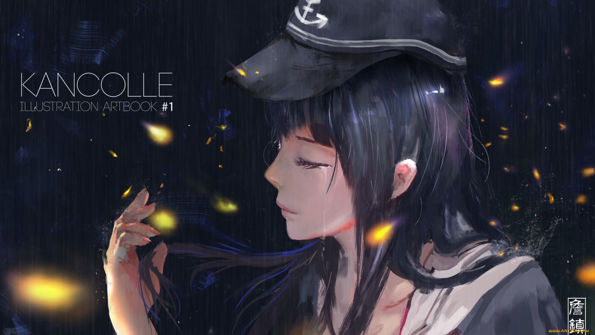 аниме, kantai, collection, девушка, kantai, collection, akatsuki, destroyer