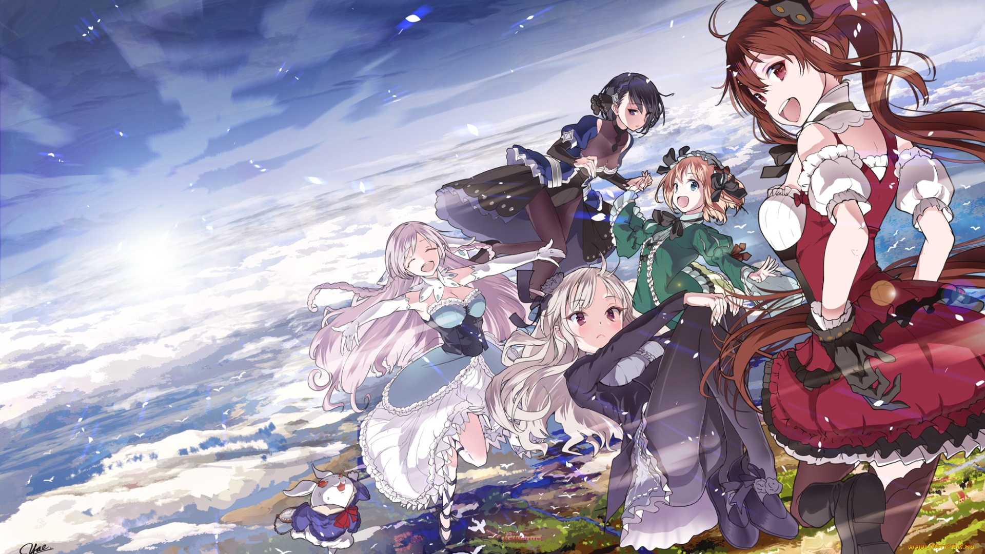 аниме, unknown, , другое, девочки