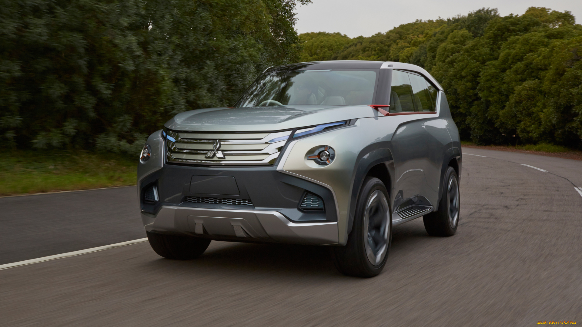 mitsubishi, gc, phev, 3, concept, автомобили, mitsubishi, gc, phev, 3, concept, джип, внедорожник, движение