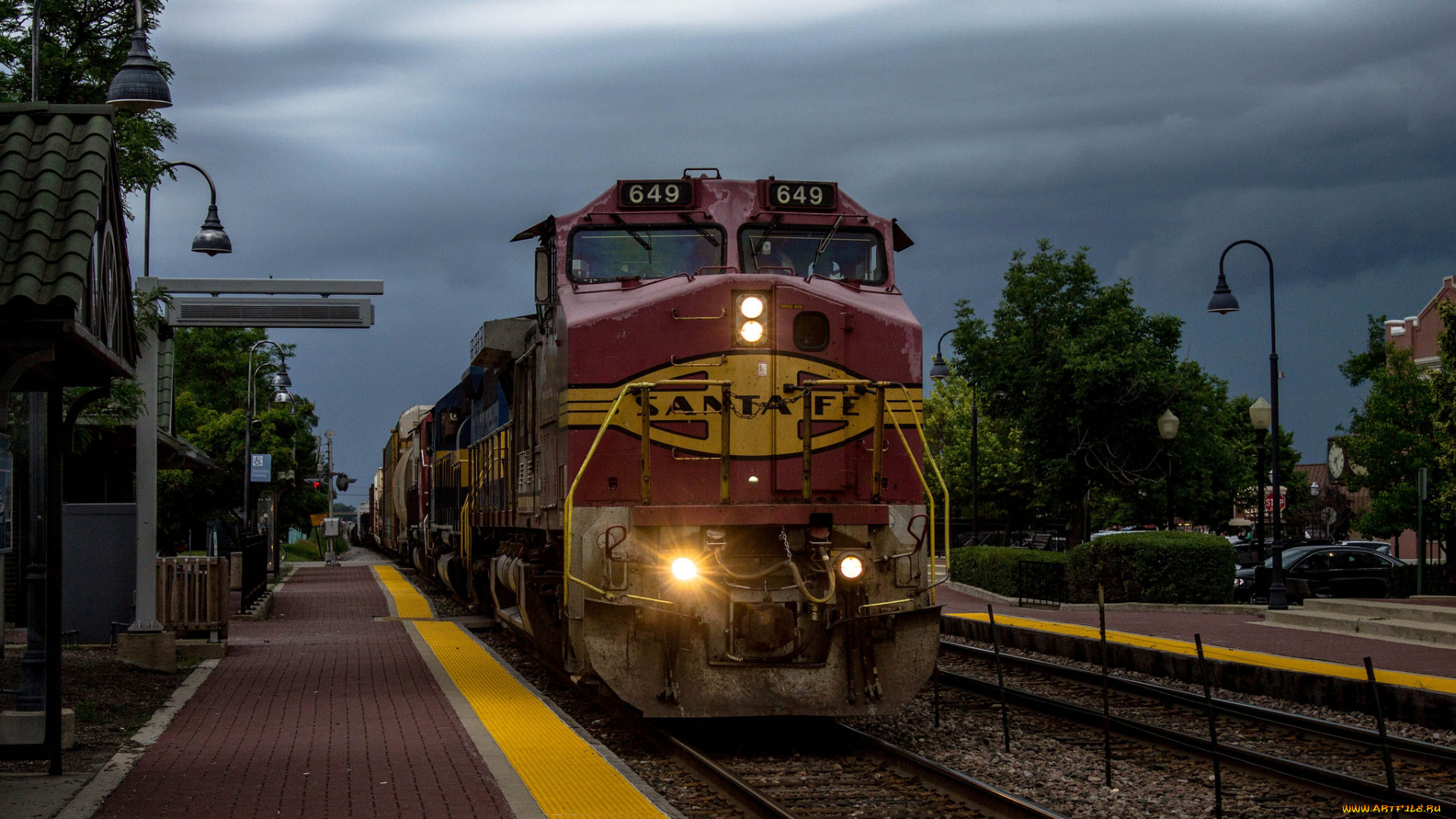 техника, поезда, состав, локомотив, рельсы