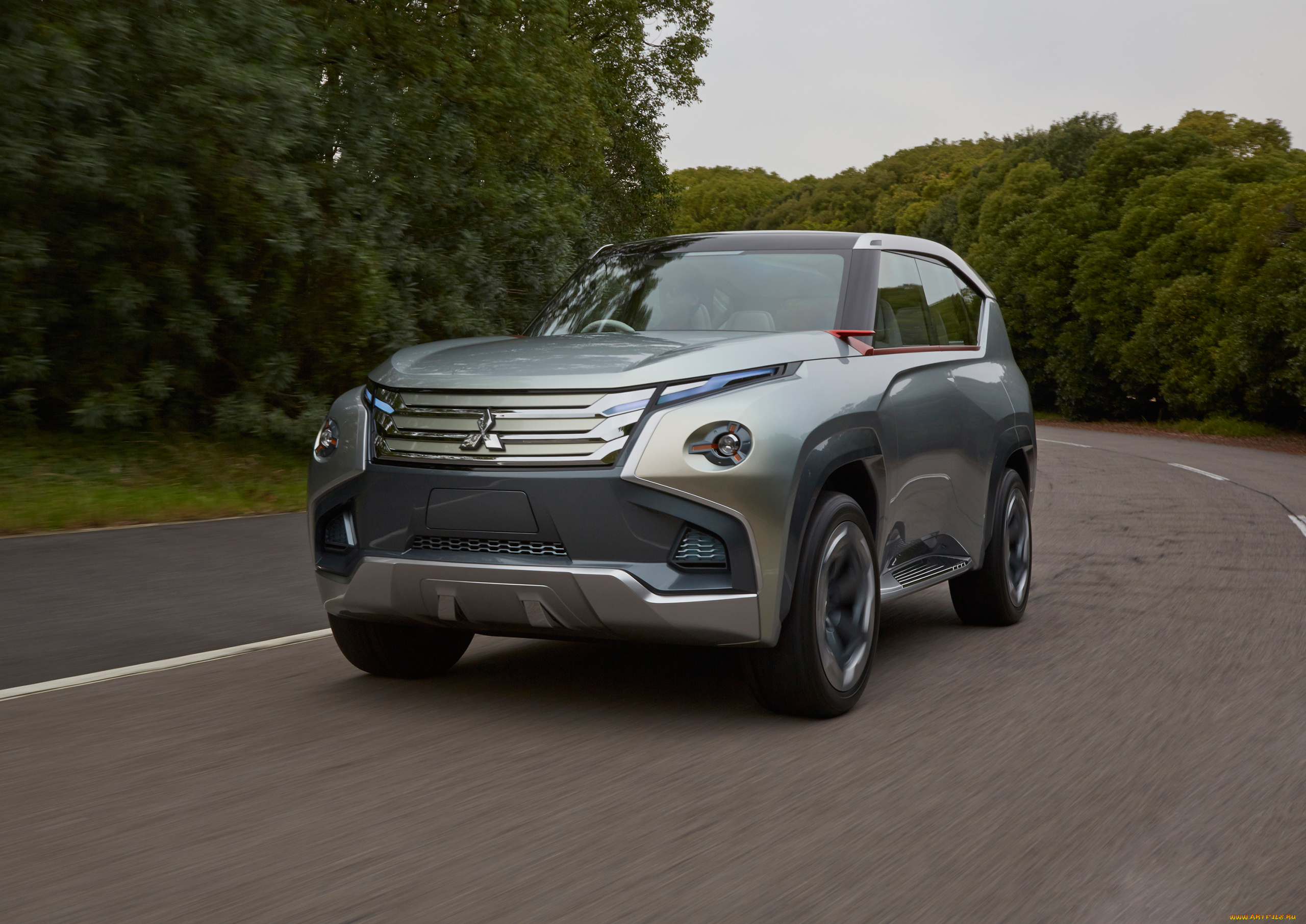 mitsubishi, gc, phev, 3, concept, автомобили, mitsubishi, gc, phev, 3, concept, джип, внедорожник, движение