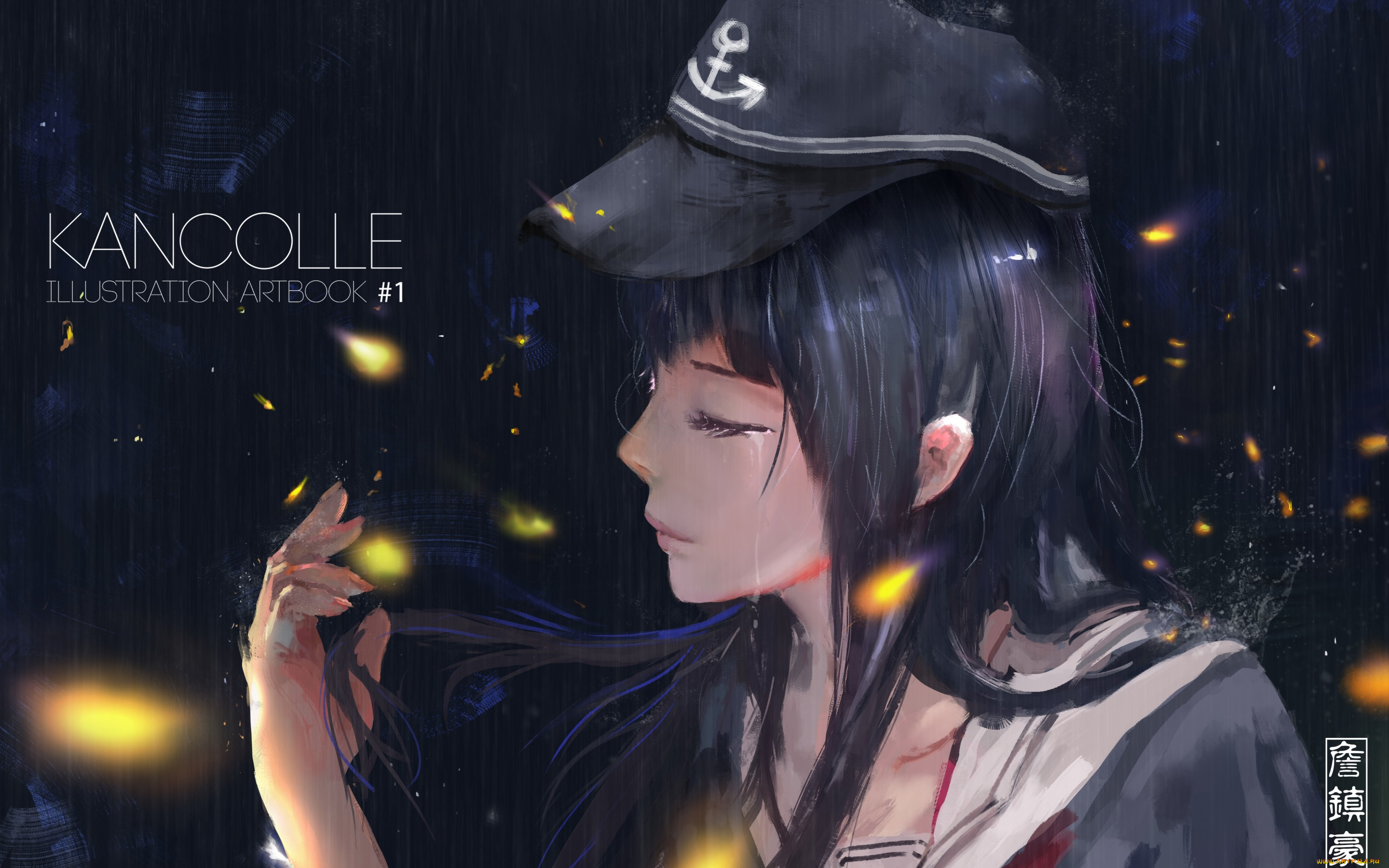 аниме, kantai, collection, девушка, kantai, collection, akatsuki, destroyer