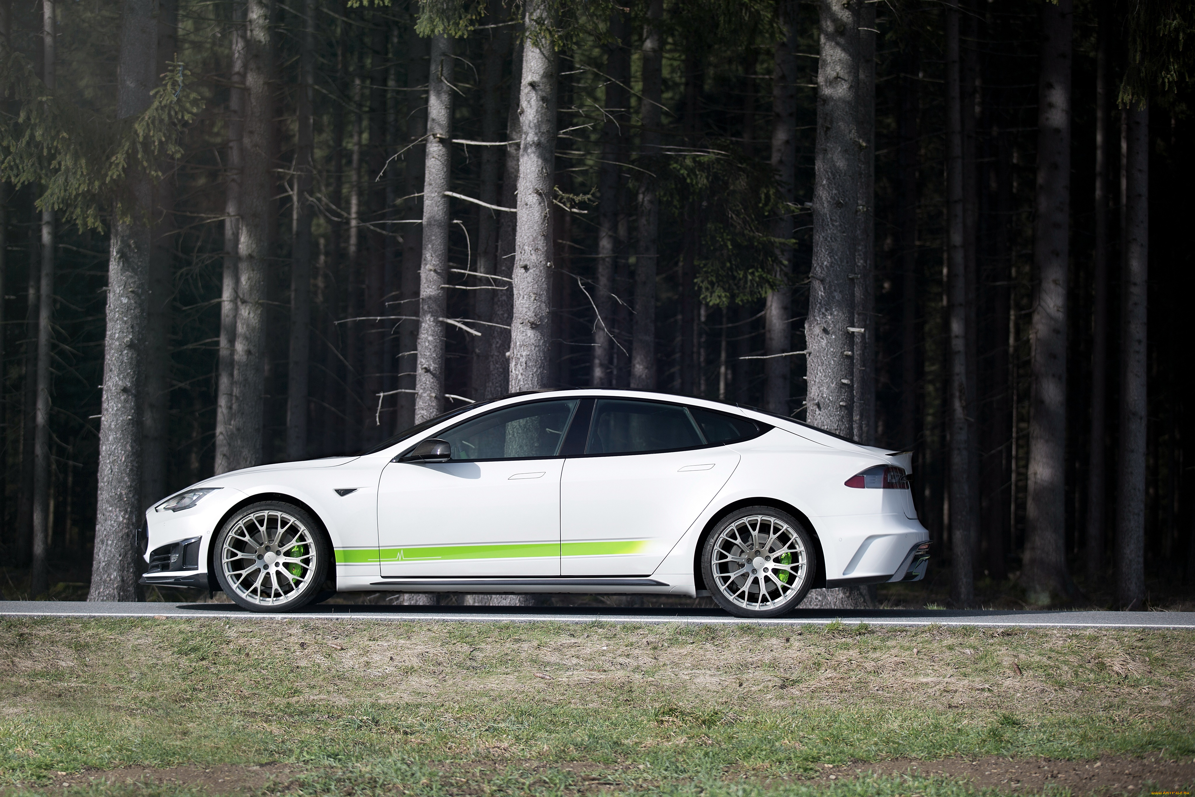 автомобили, tesla, mansory, model, s, 2015, г