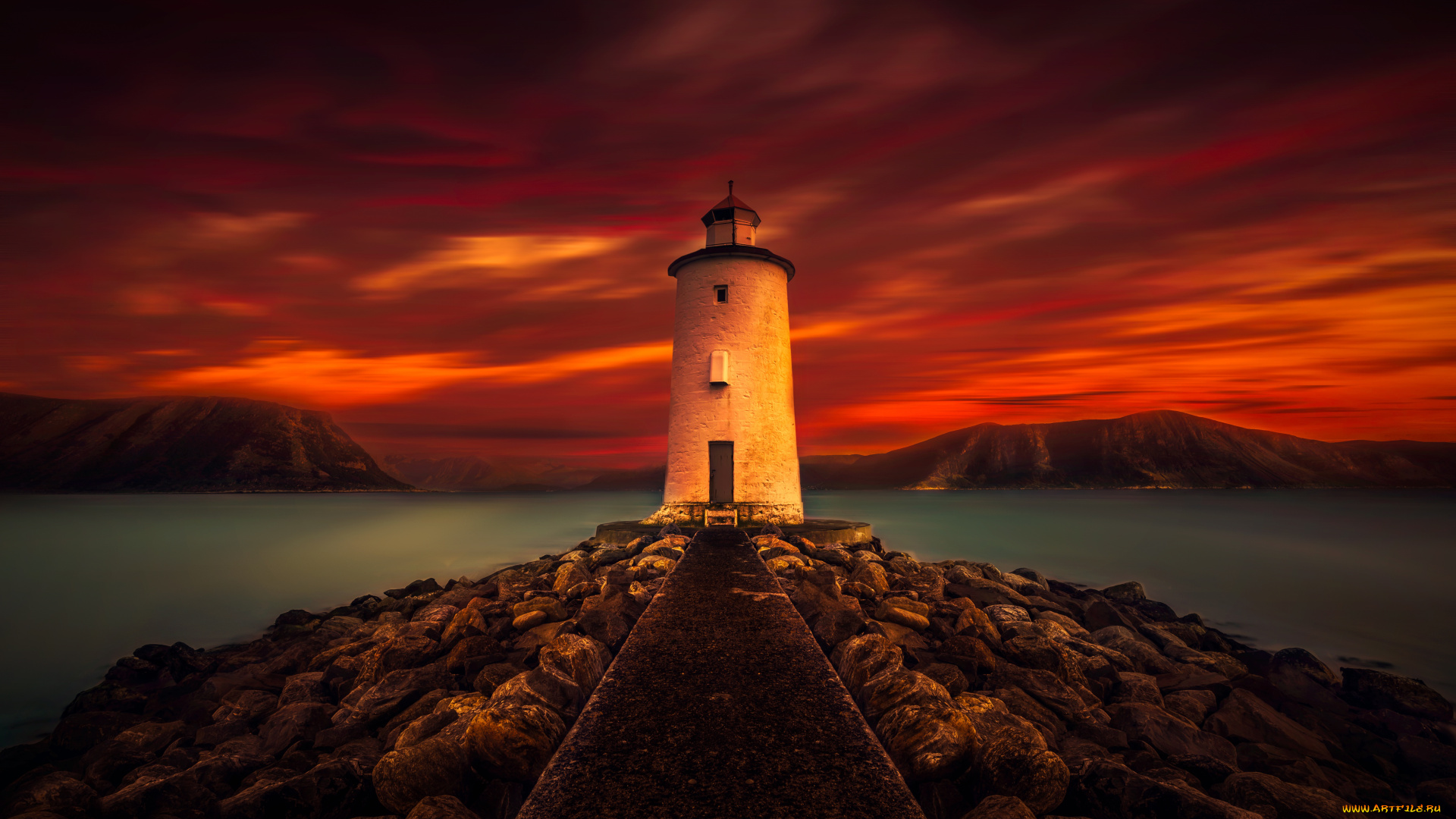 природа, маяки, маяк