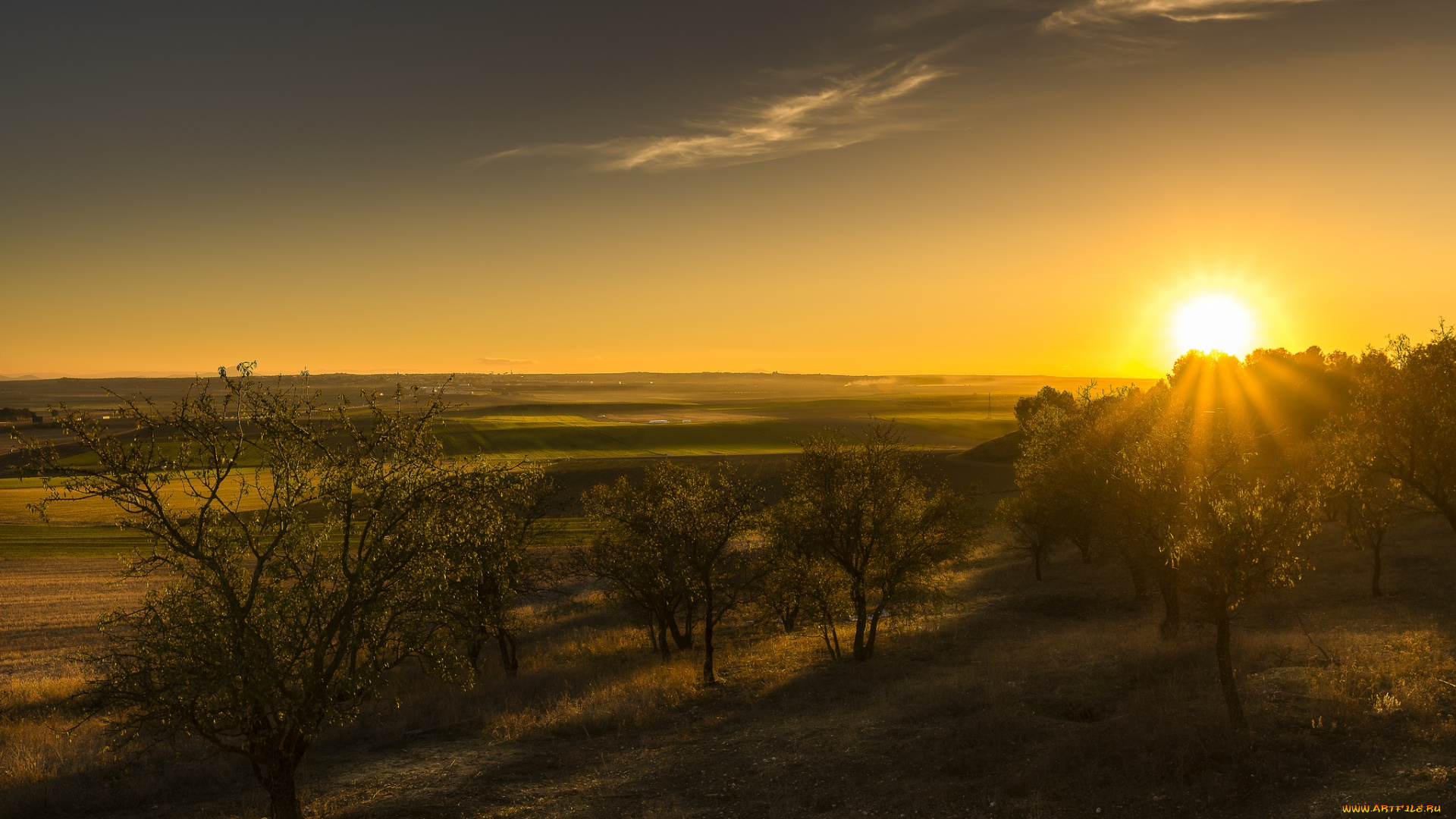 природа, восходы, закаты, рассвет