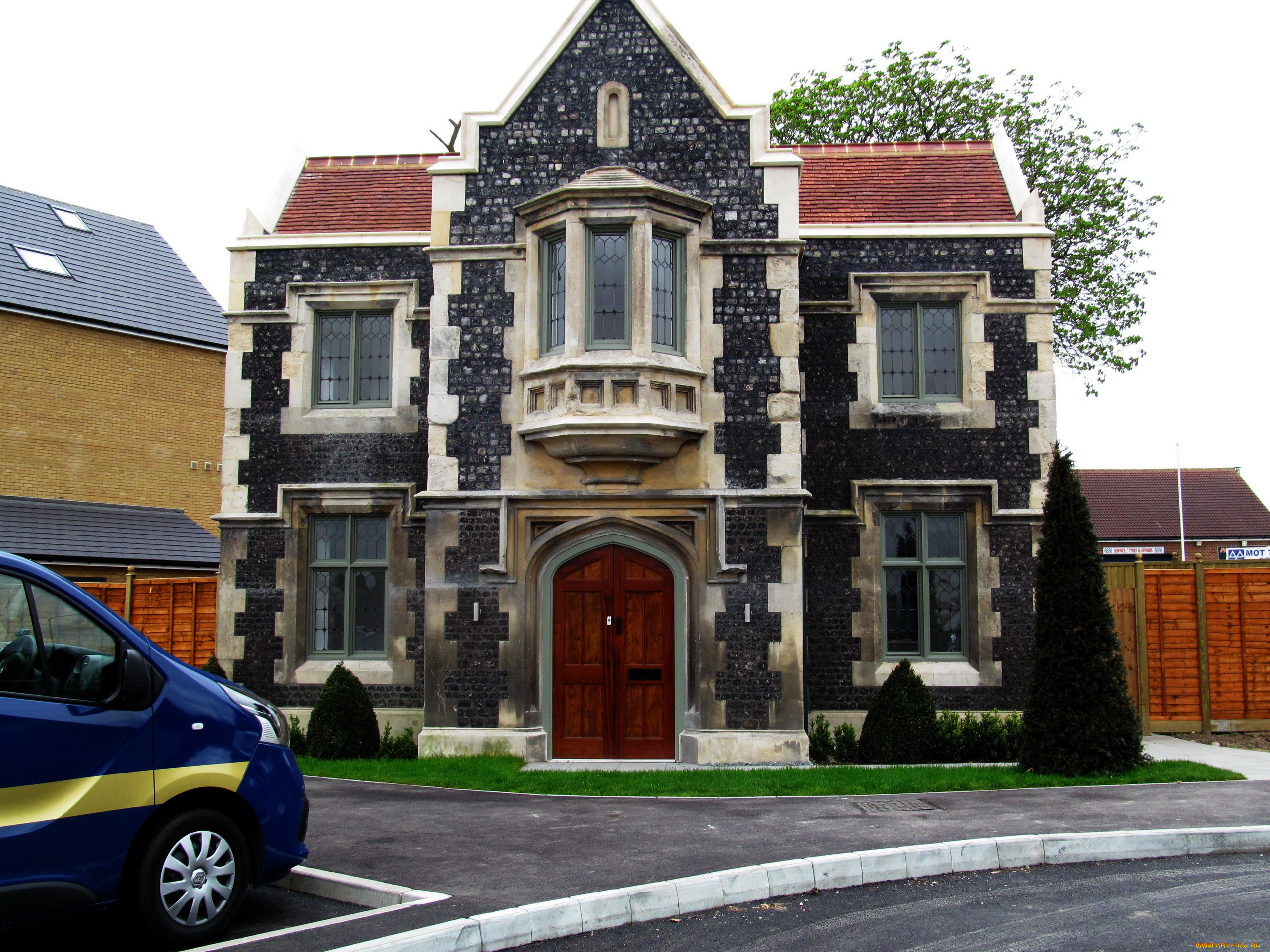 города, -, здания, , дома, облицовка, дом, каменный