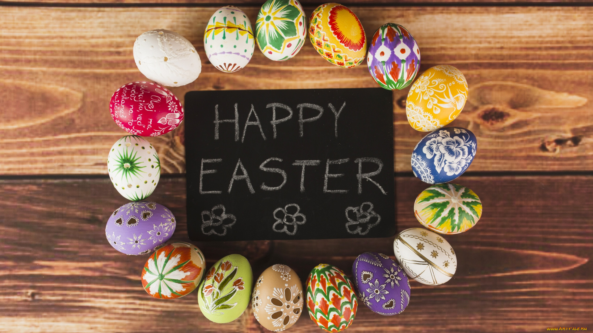 праздничные, пасха, яйца, фон
