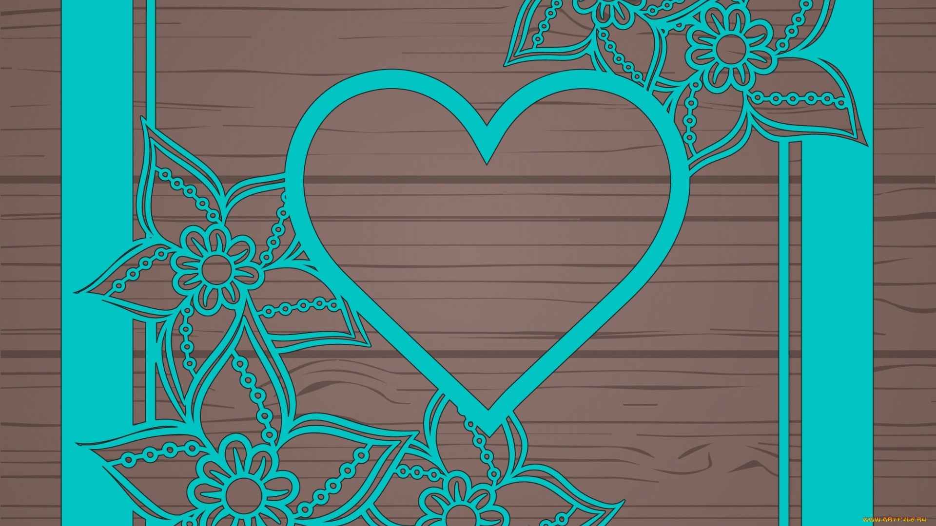 векторная, графика, сердечки, , hearts, abstract, текстура, floral, wood, абстракция, сердечко, цветы