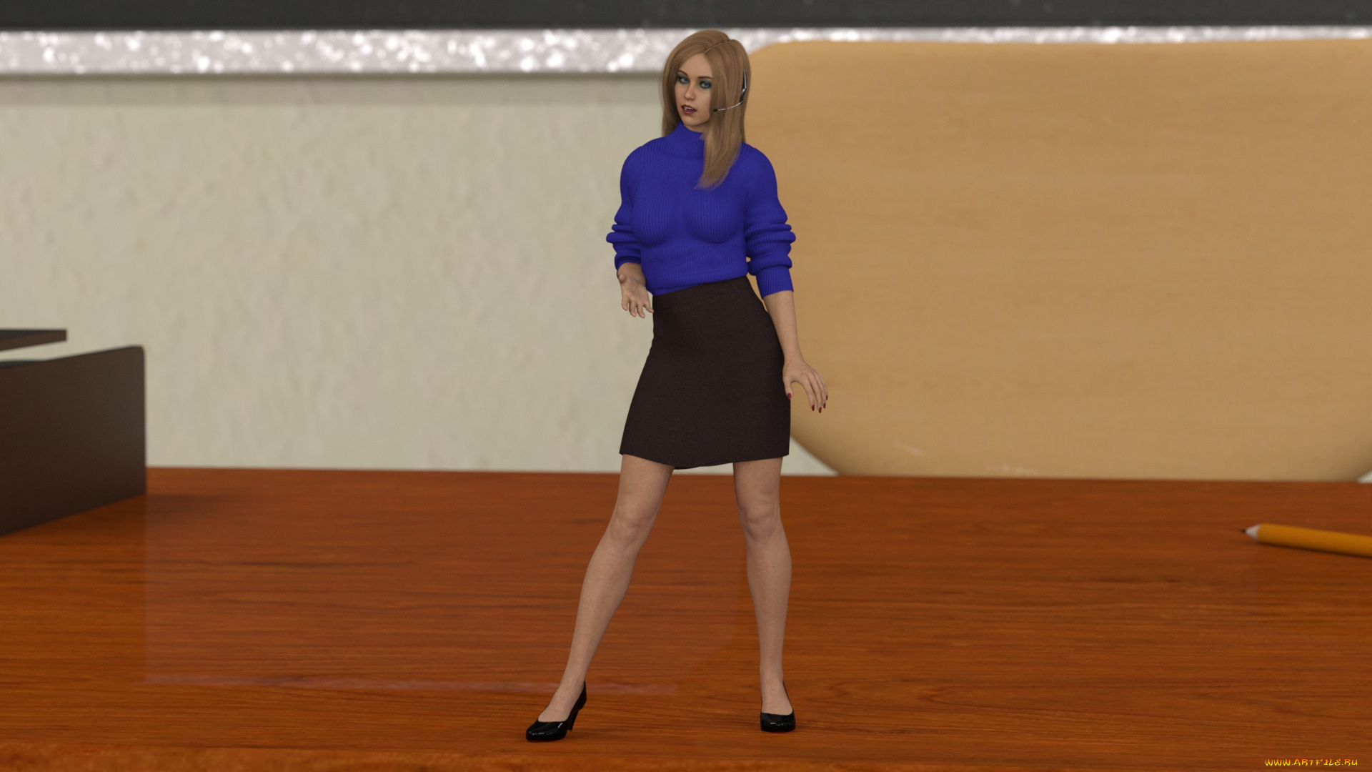 3д, графика, фантазия, , fantasy, фон, взгляд, девушка