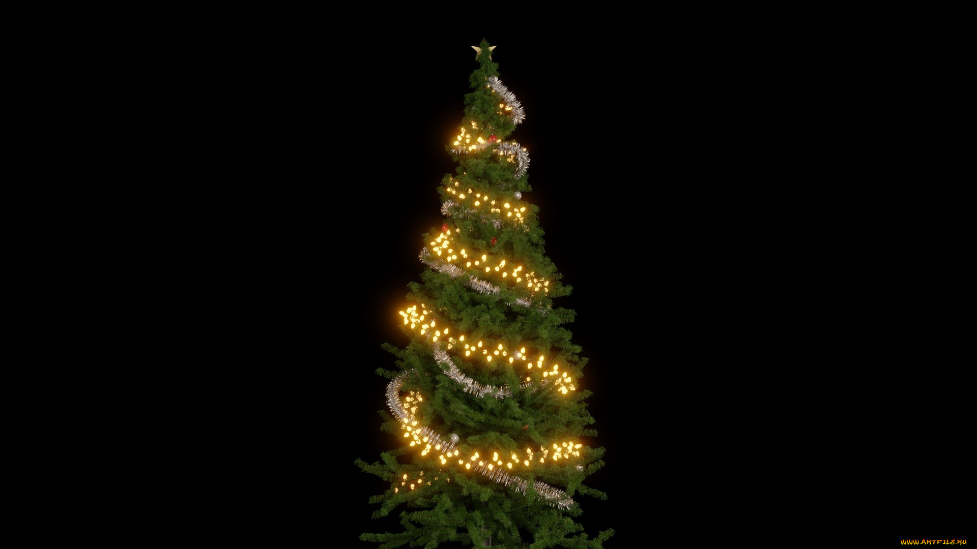 3д, графика, праздники, , holidays, елка, украшения